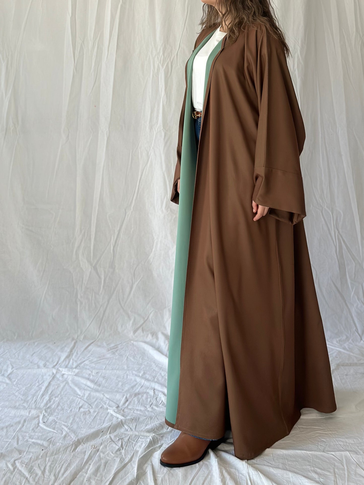 Double Face Abaya