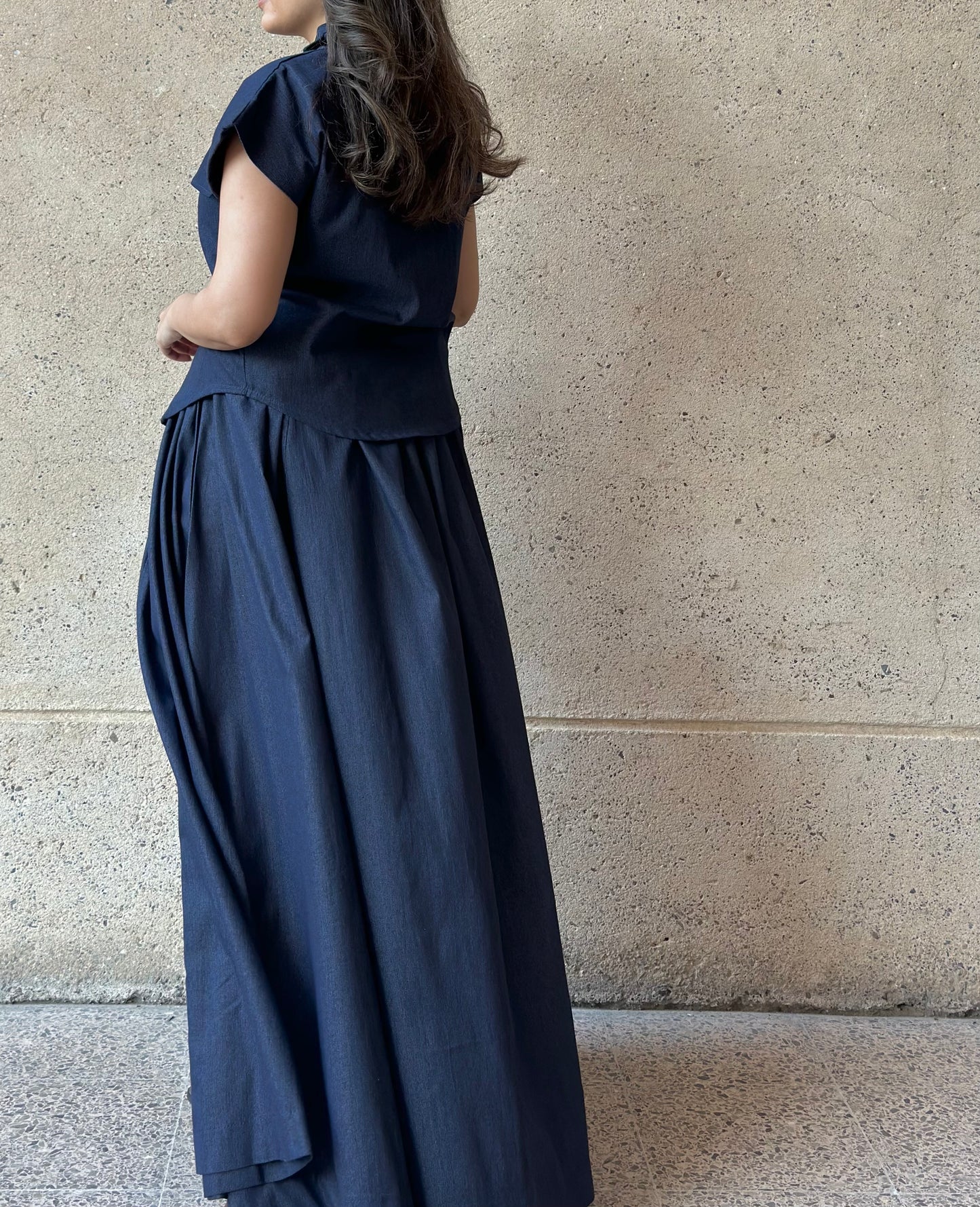 Jeans Flora Suit بدلة جينز فلورا