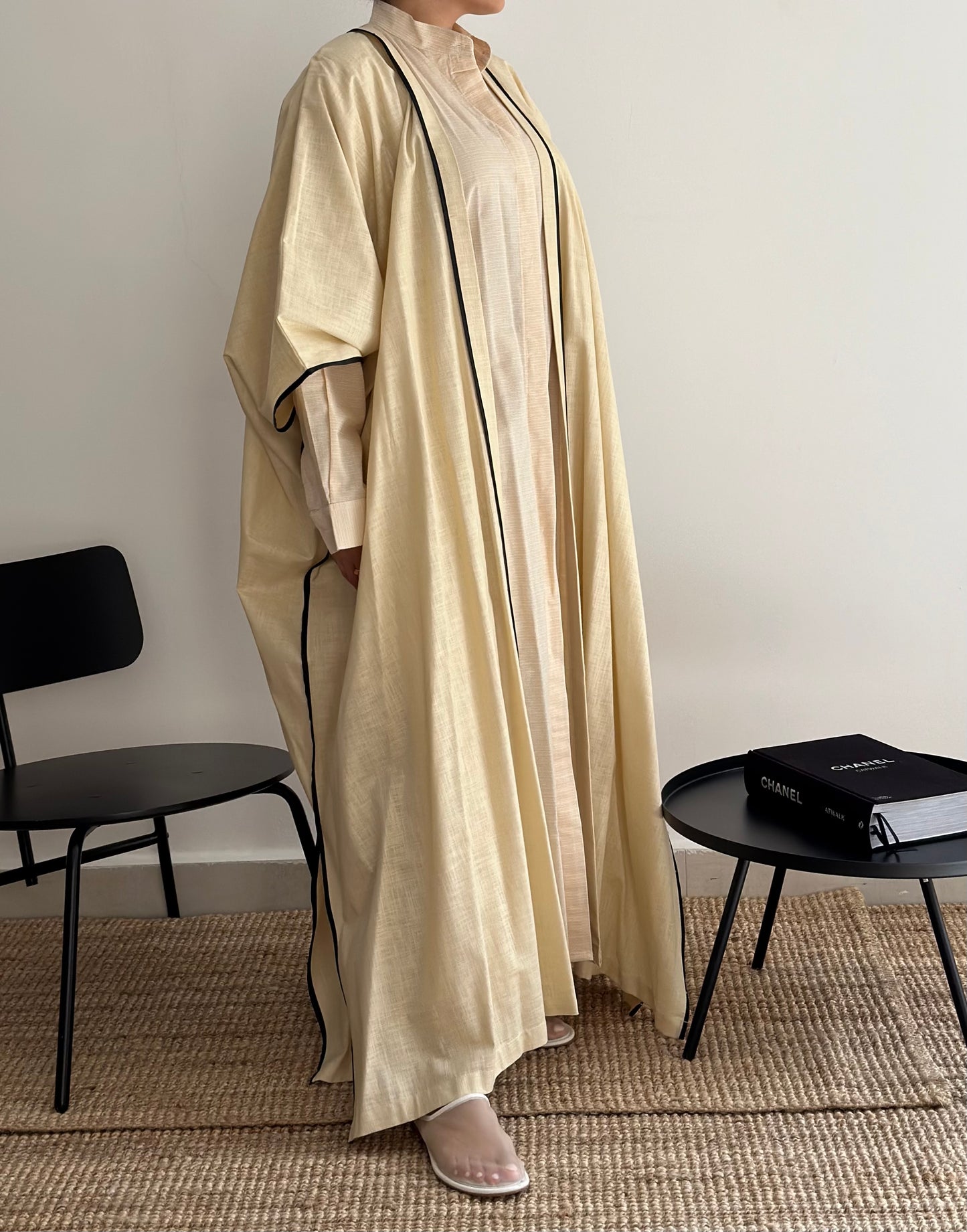 Linen dishdasha set