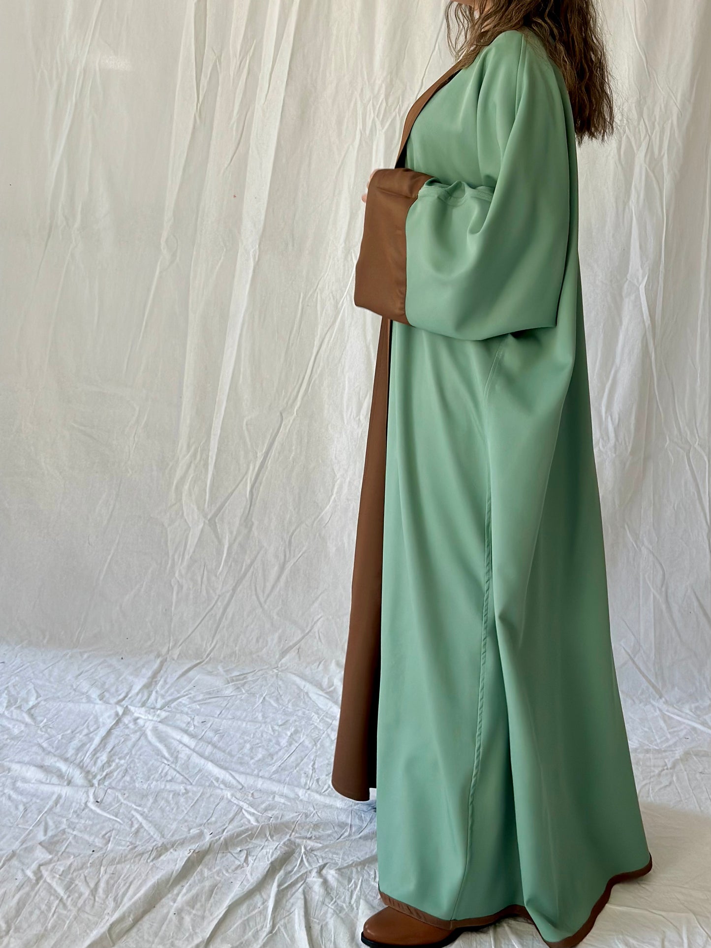 Double Face Abaya