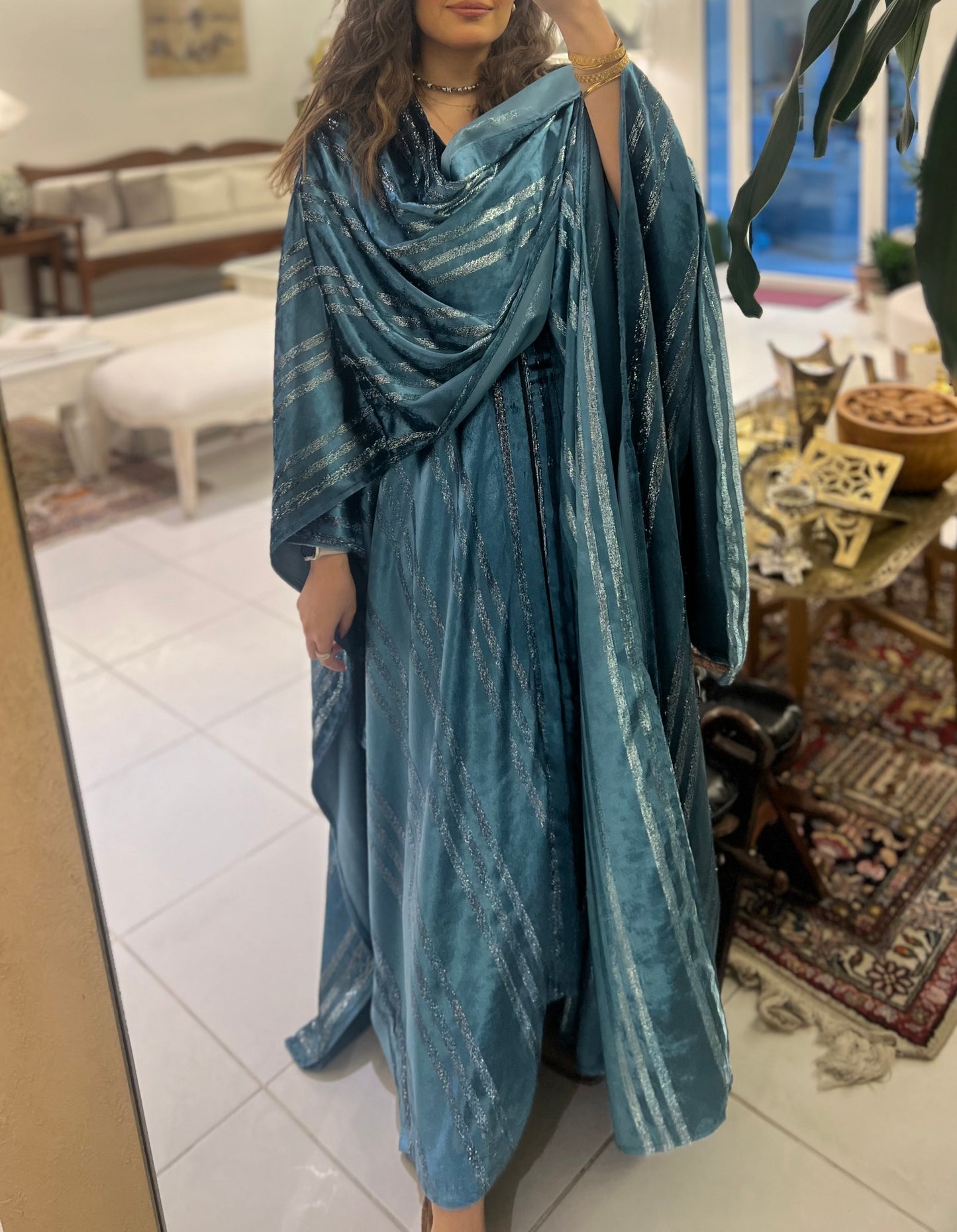 Blue Velvet Marakesh Set