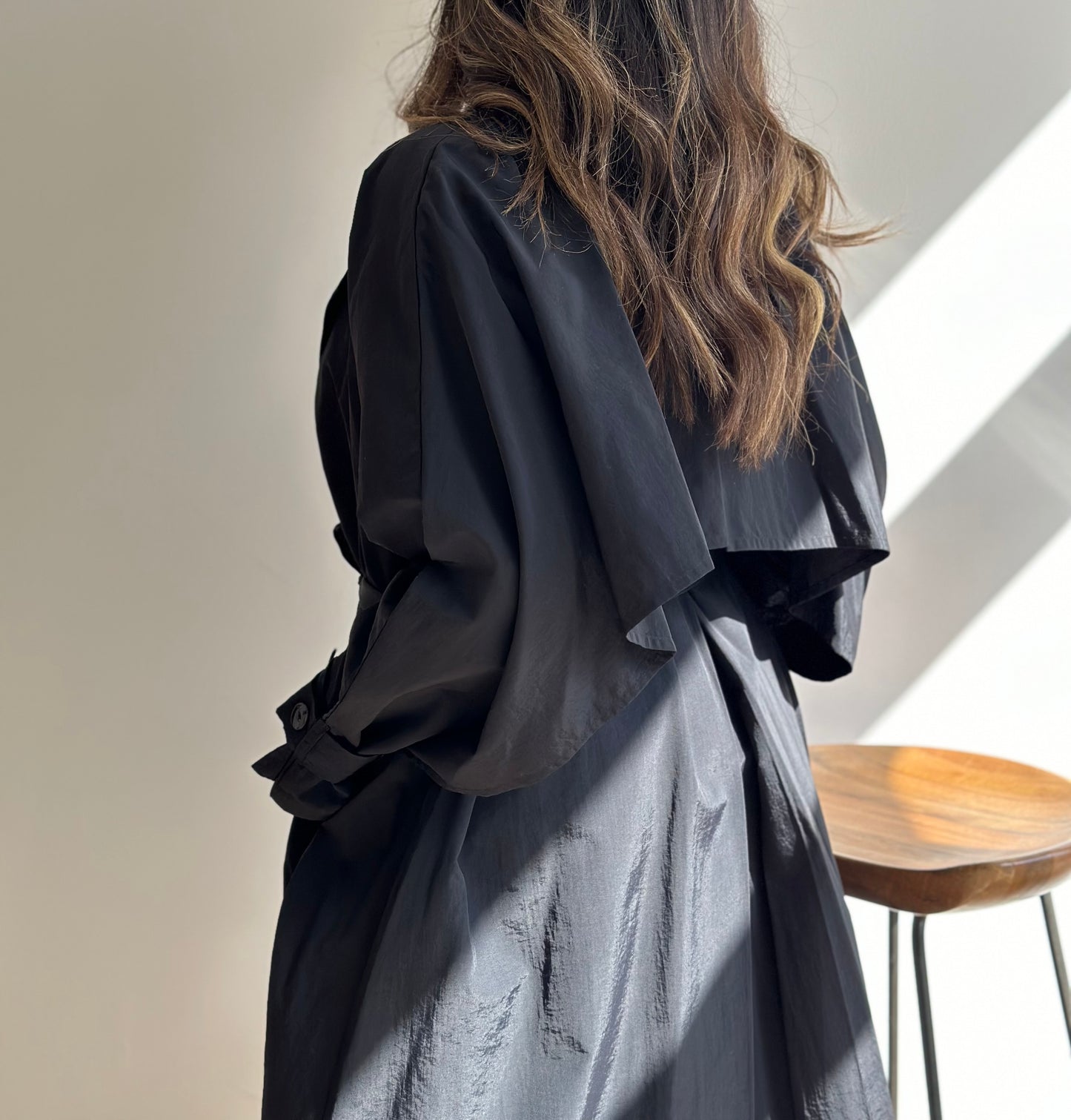 Black Summer Trench| ترينش صيفي اسود