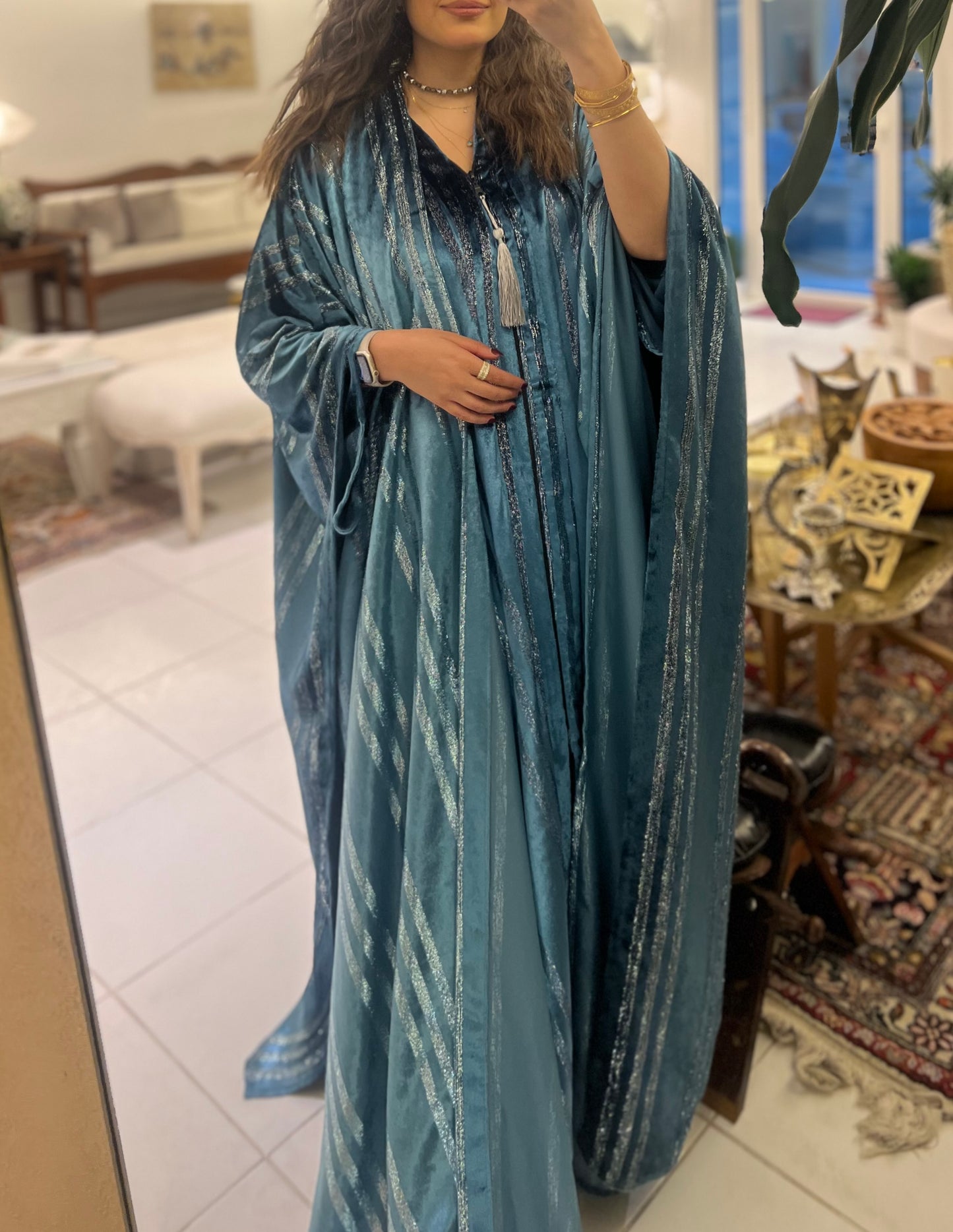 Blue Velvet Marakesh Set