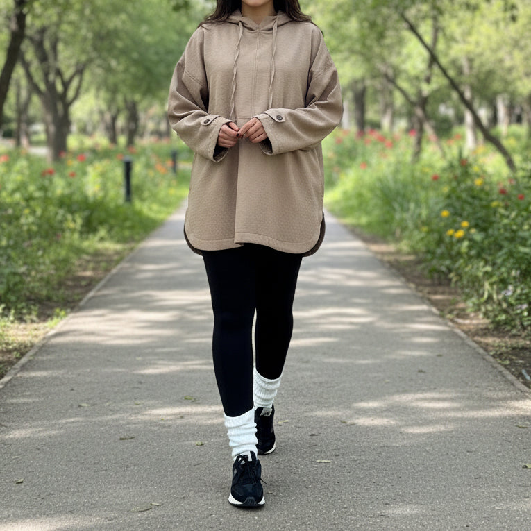 Sporty Biege Top توب بيج رياضي
