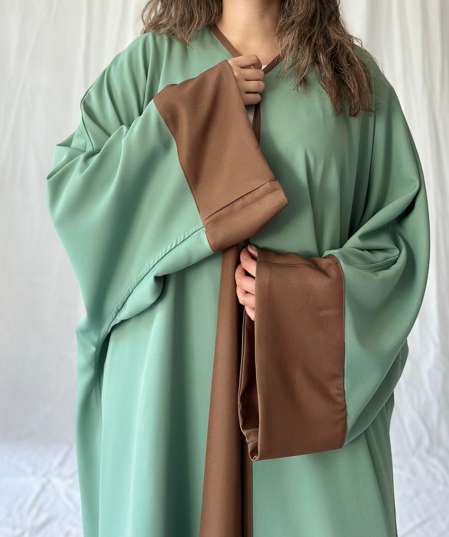 Double Face Abaya
