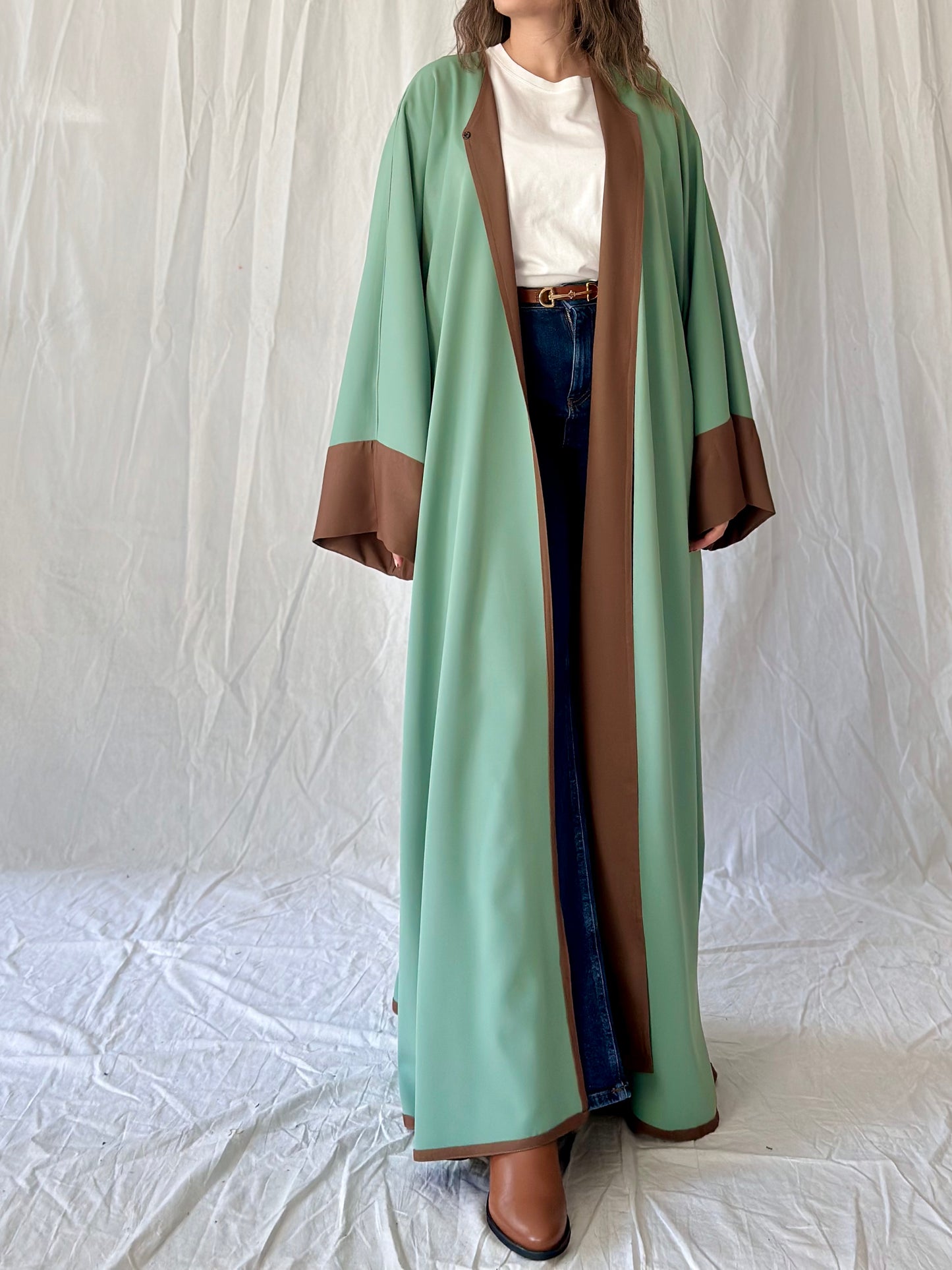 Double Face Abaya