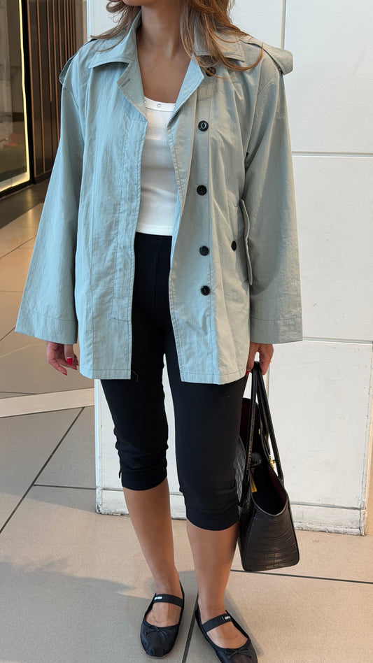 Rome Minted Trench| ترينش روما قصير