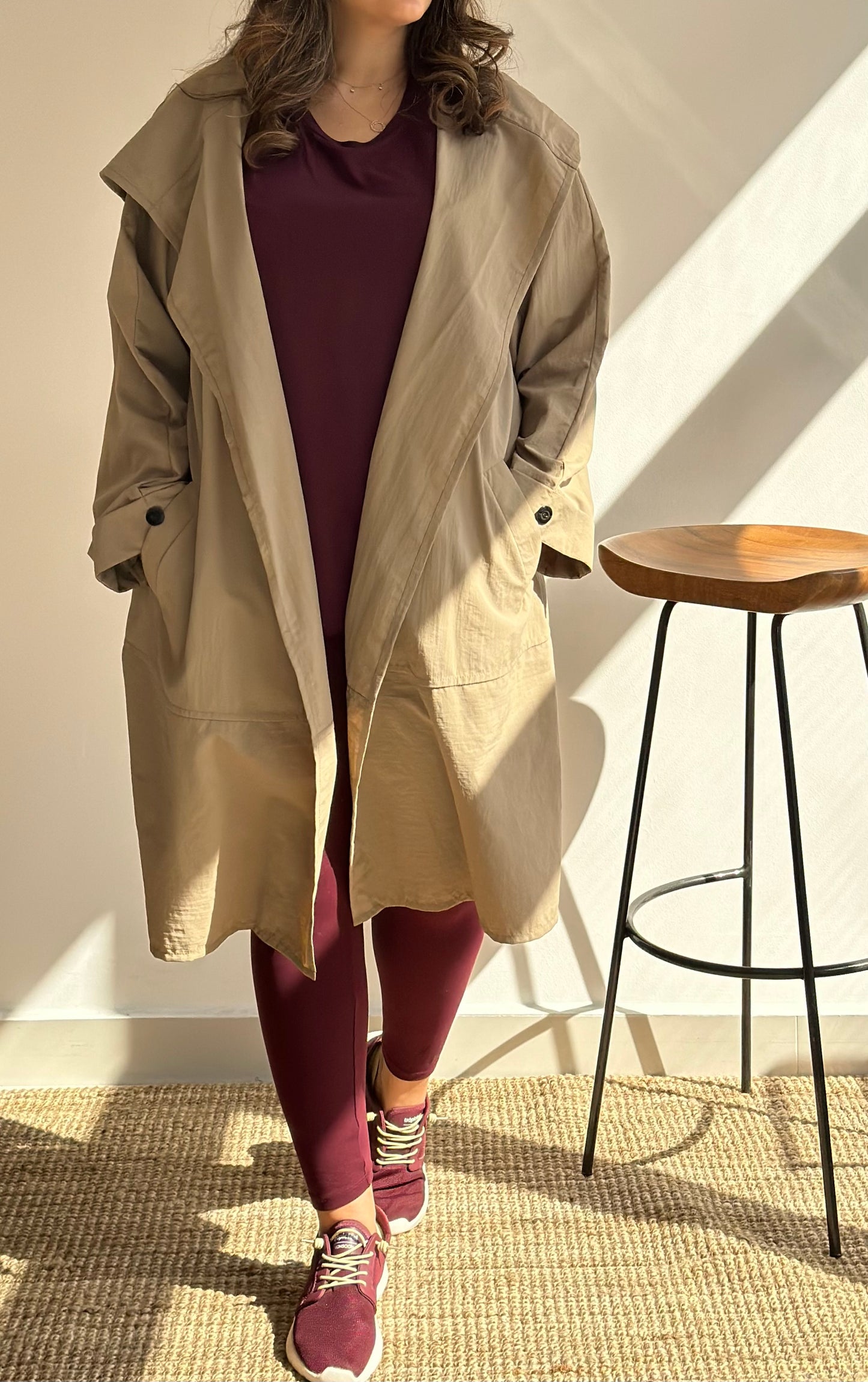 Hooded Trench | ترينش عملي بكبوس