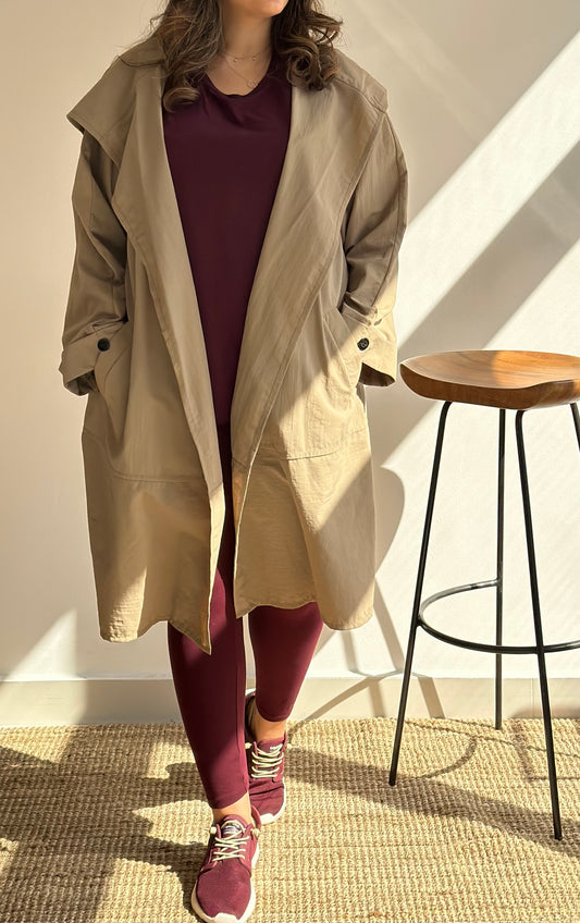 Hooded Trench | ترينش عملي بكبوس