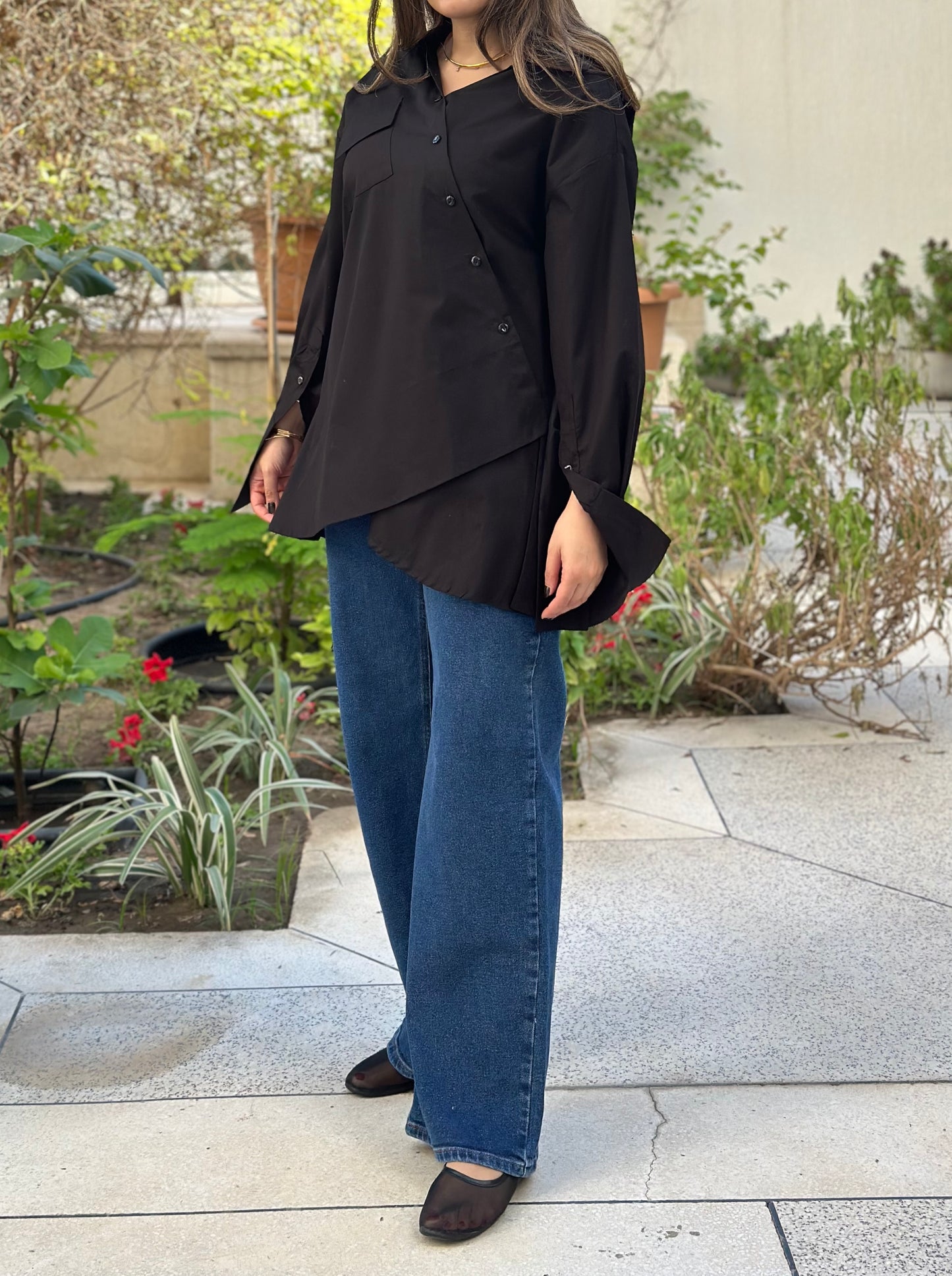 Cotton Black Set طقم قطن اسود