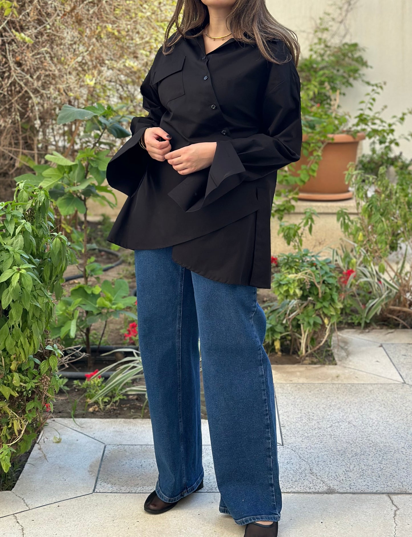 Cotton Black Set طقم قطن اسود