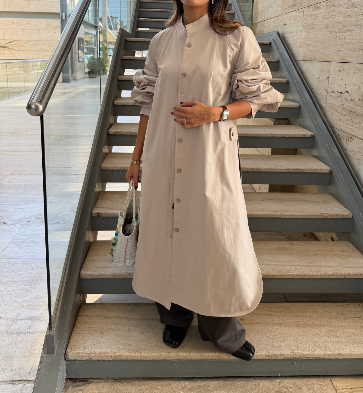 Cream Cloud Coat | كريم كلاود كوت