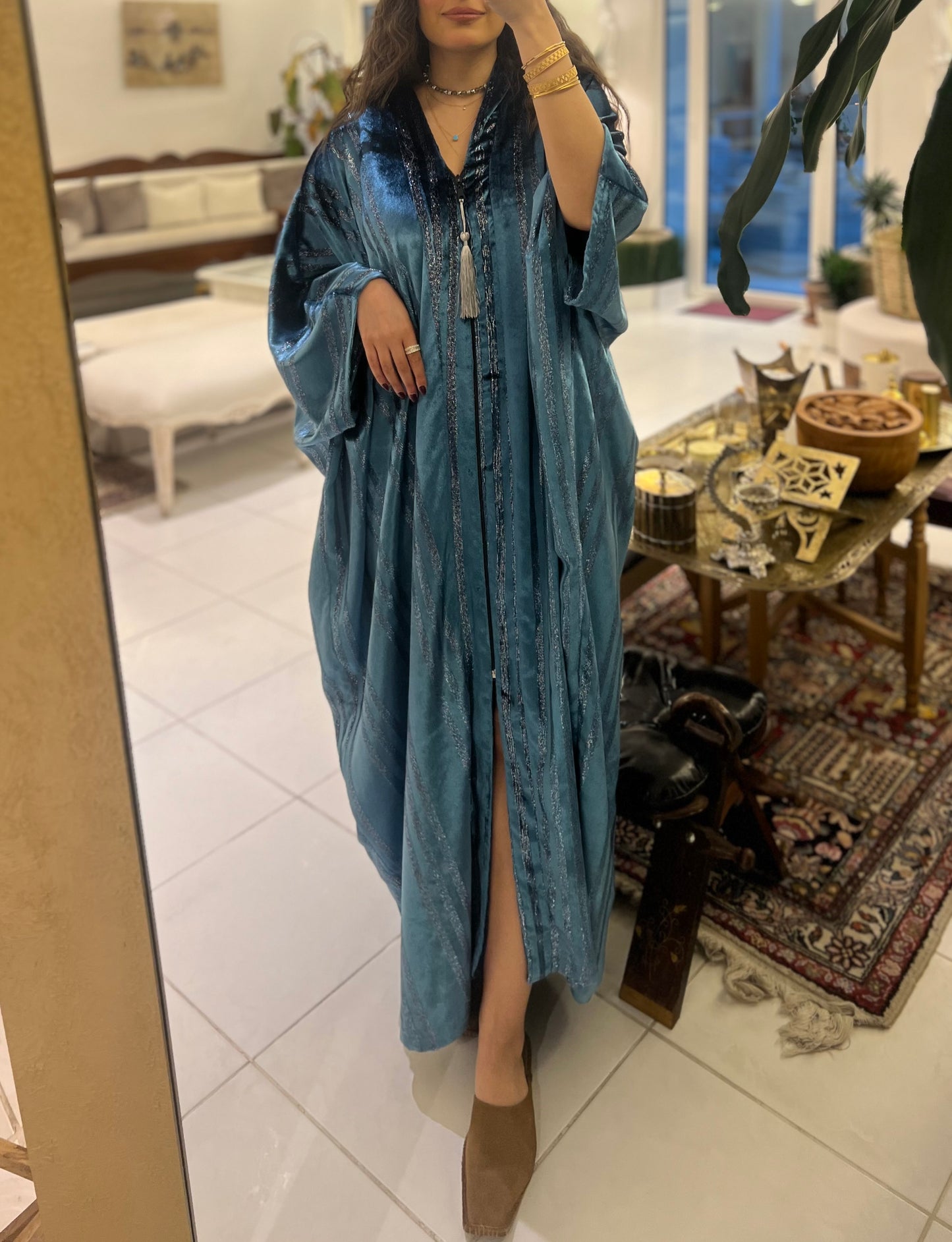 Blue Velvet Marakesh Set