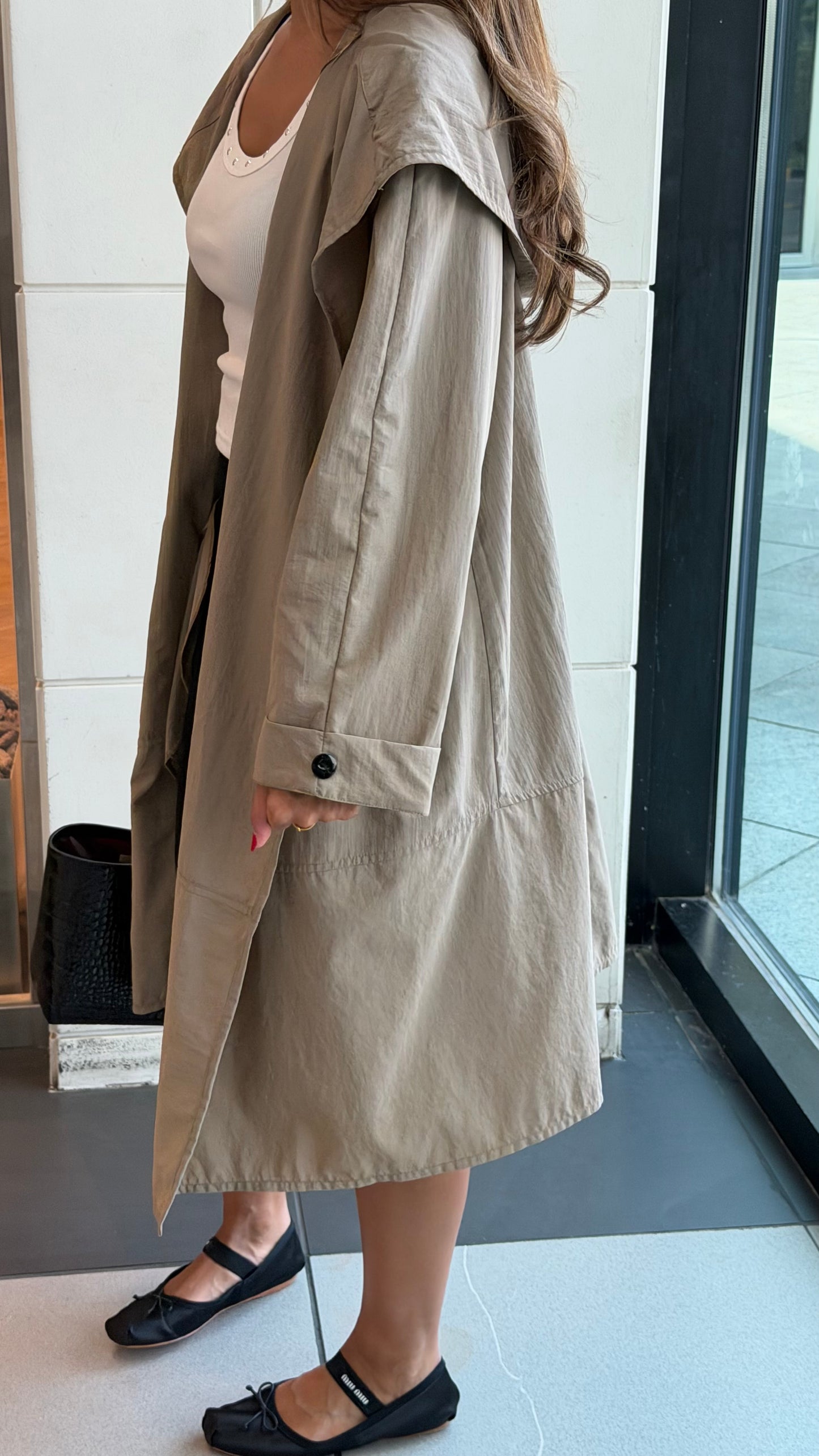 Hooded Trench | ترينش عملي بكبوس