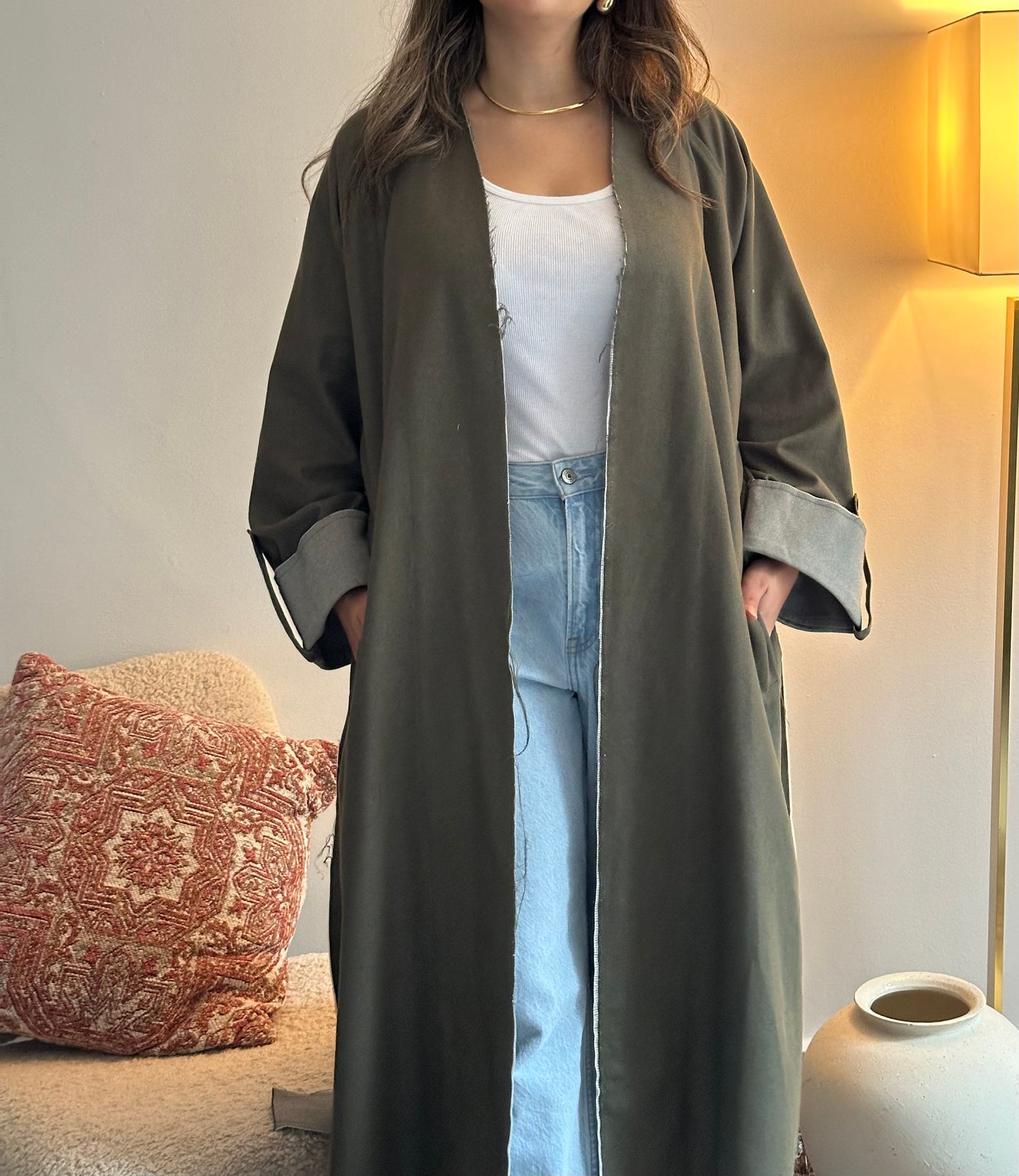 Ripped olivia jacket