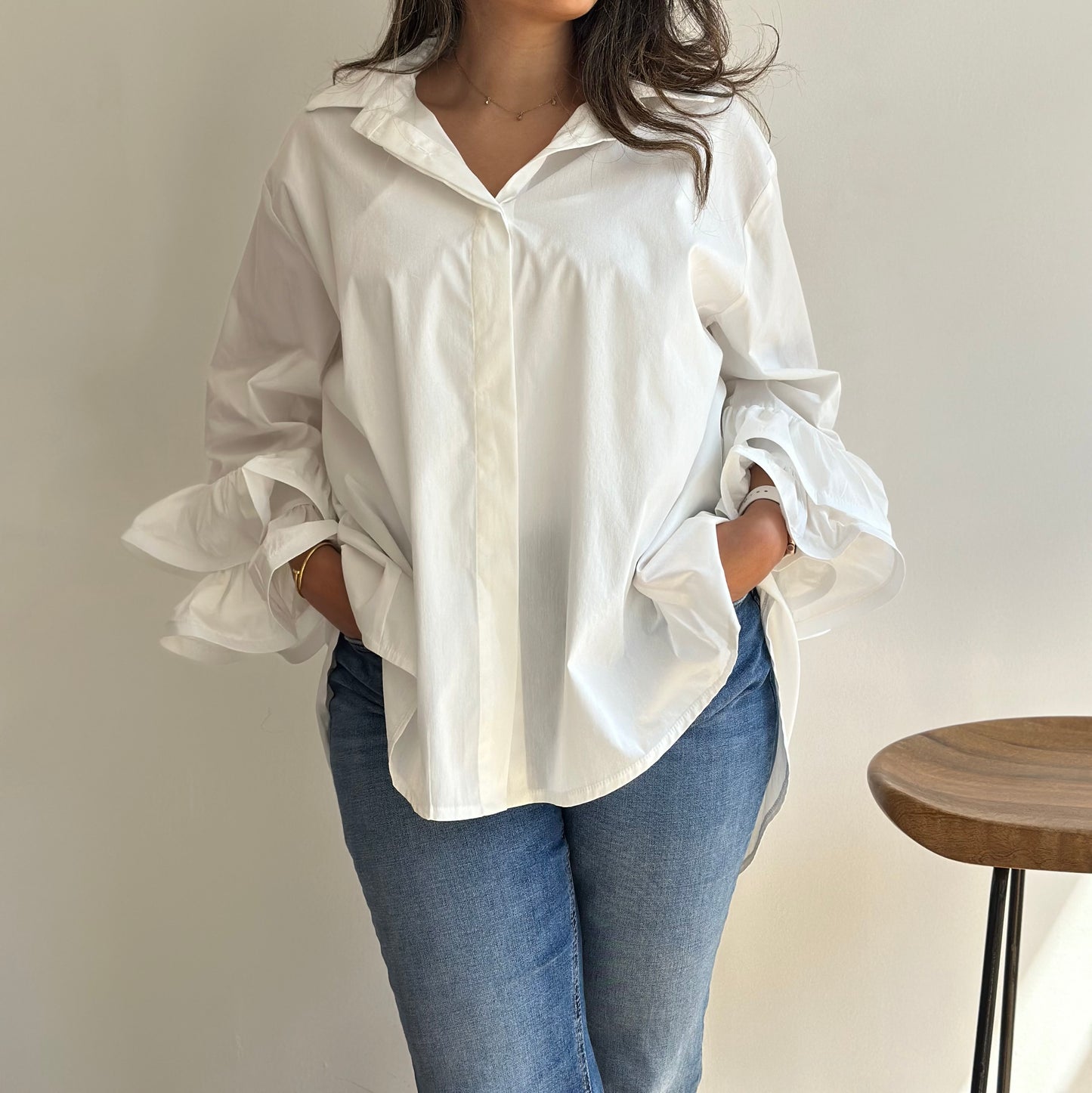 Ruffles Shirt | قميص رافلز
