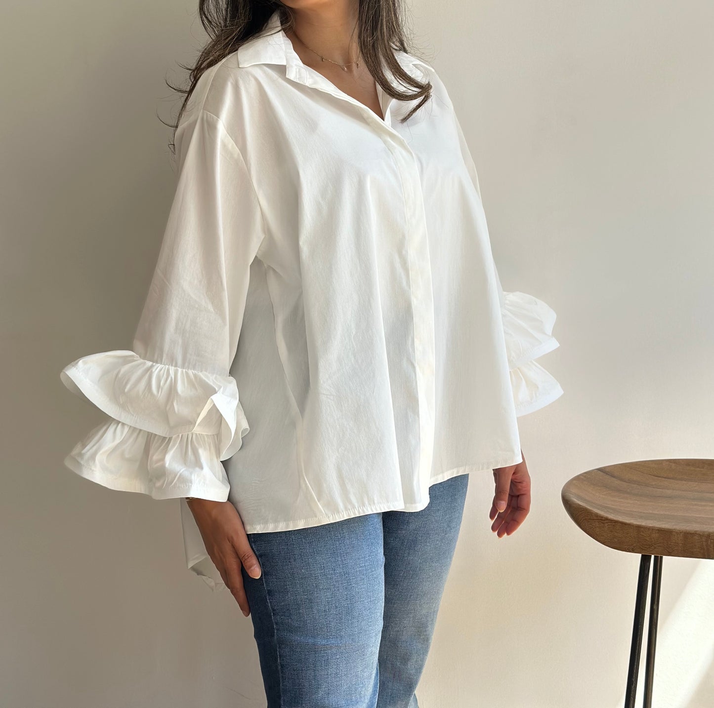 Ruffles Shirt | قميص رافلز