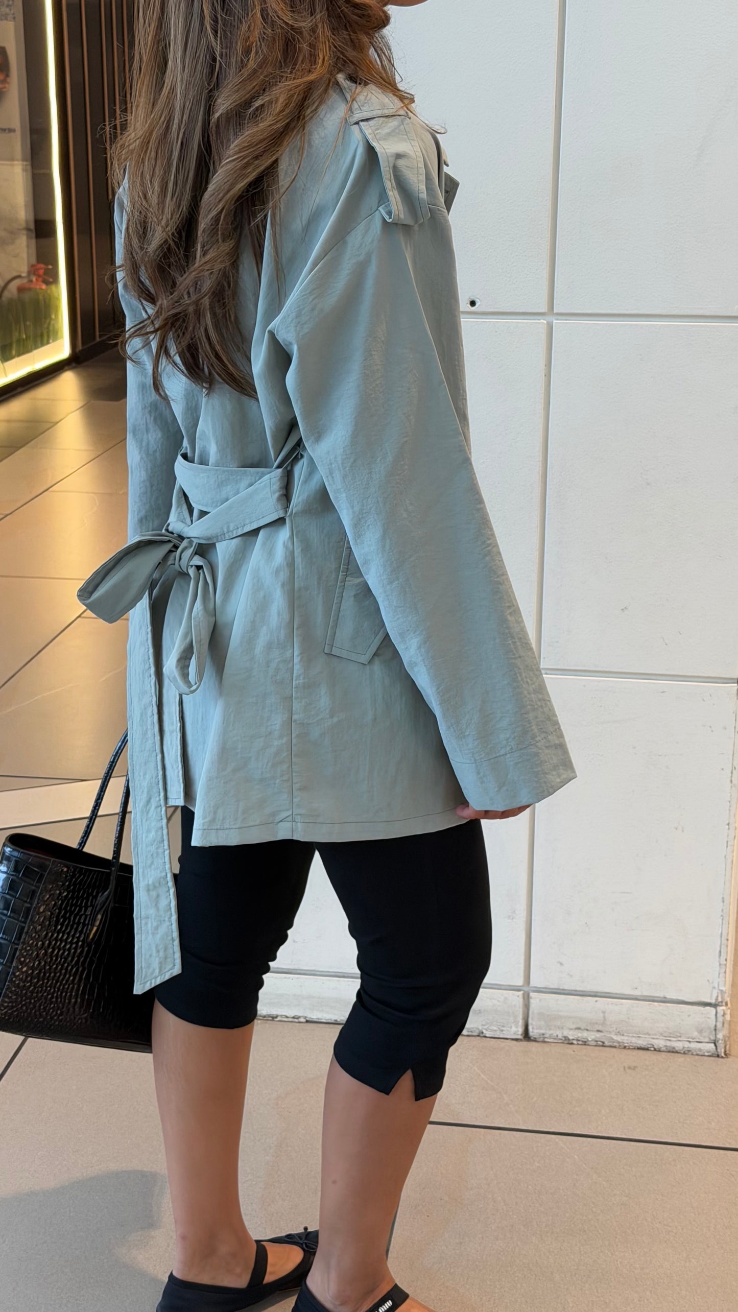 Rome Minted Trench| ترينش روما قصير