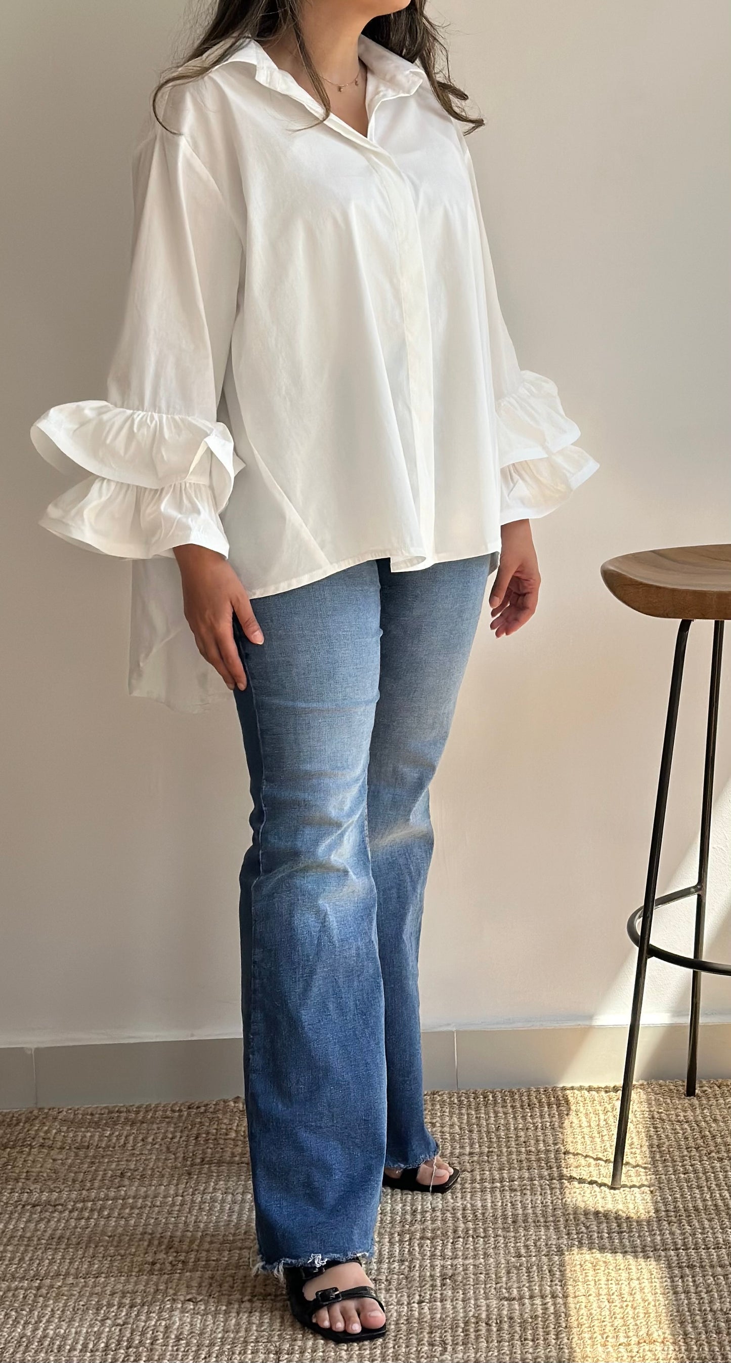 Ruffles Shirt | قميص رافلز