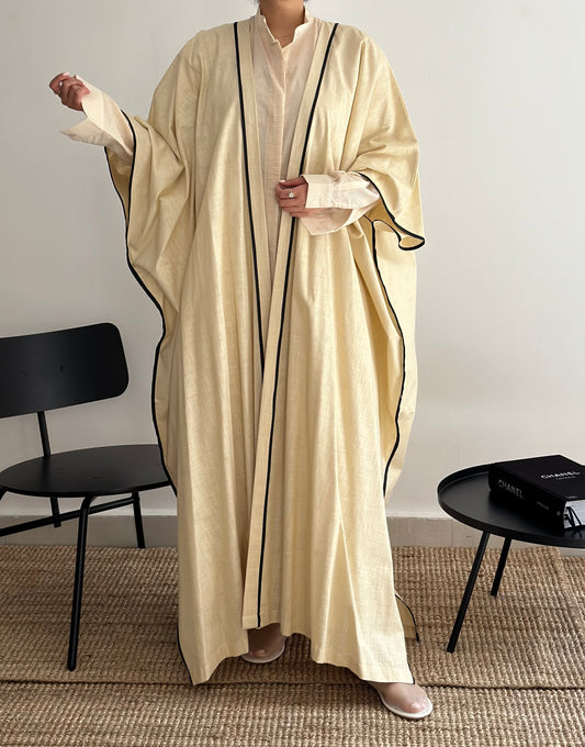 Linen dishdasha set
