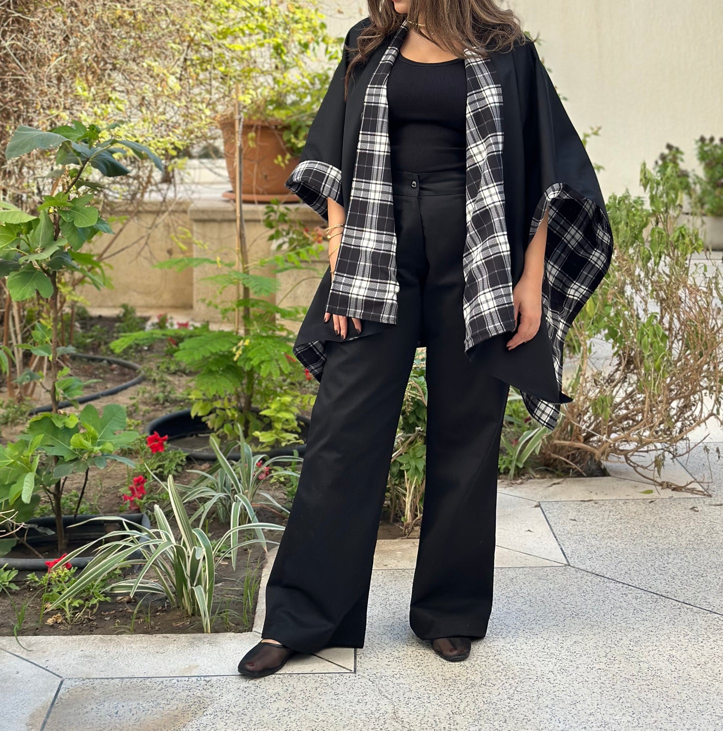 double-face Plaid Set                      طقم دبل فيس مبكر