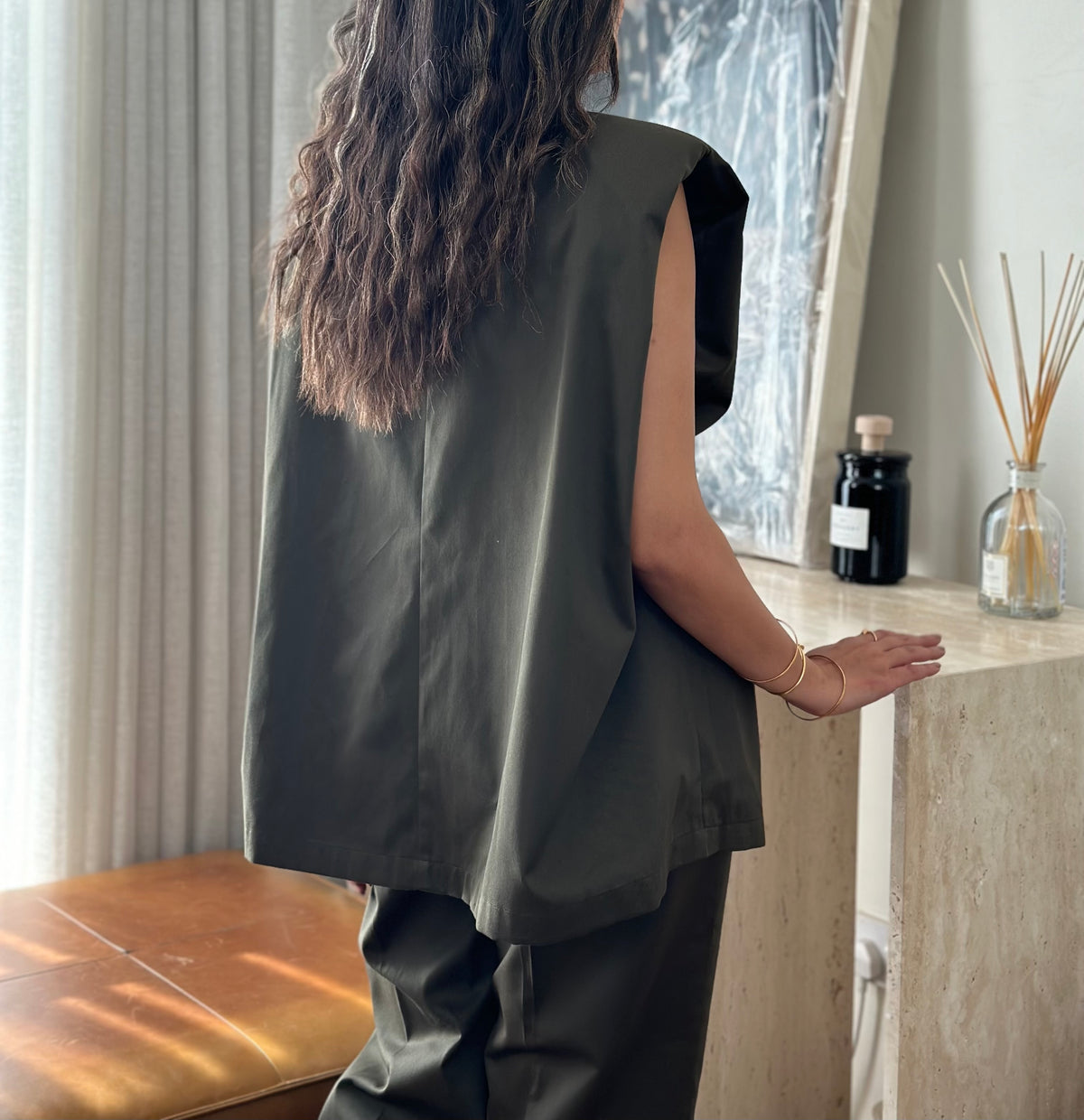 Olive Muse Set | طقم ميوز زيتي