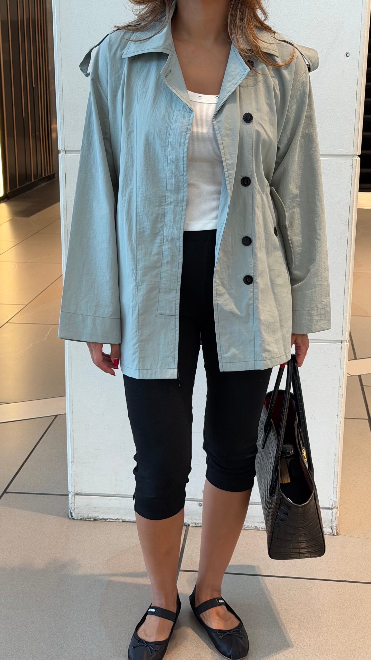 Rome Minted Trench| ترينش روما قصير
