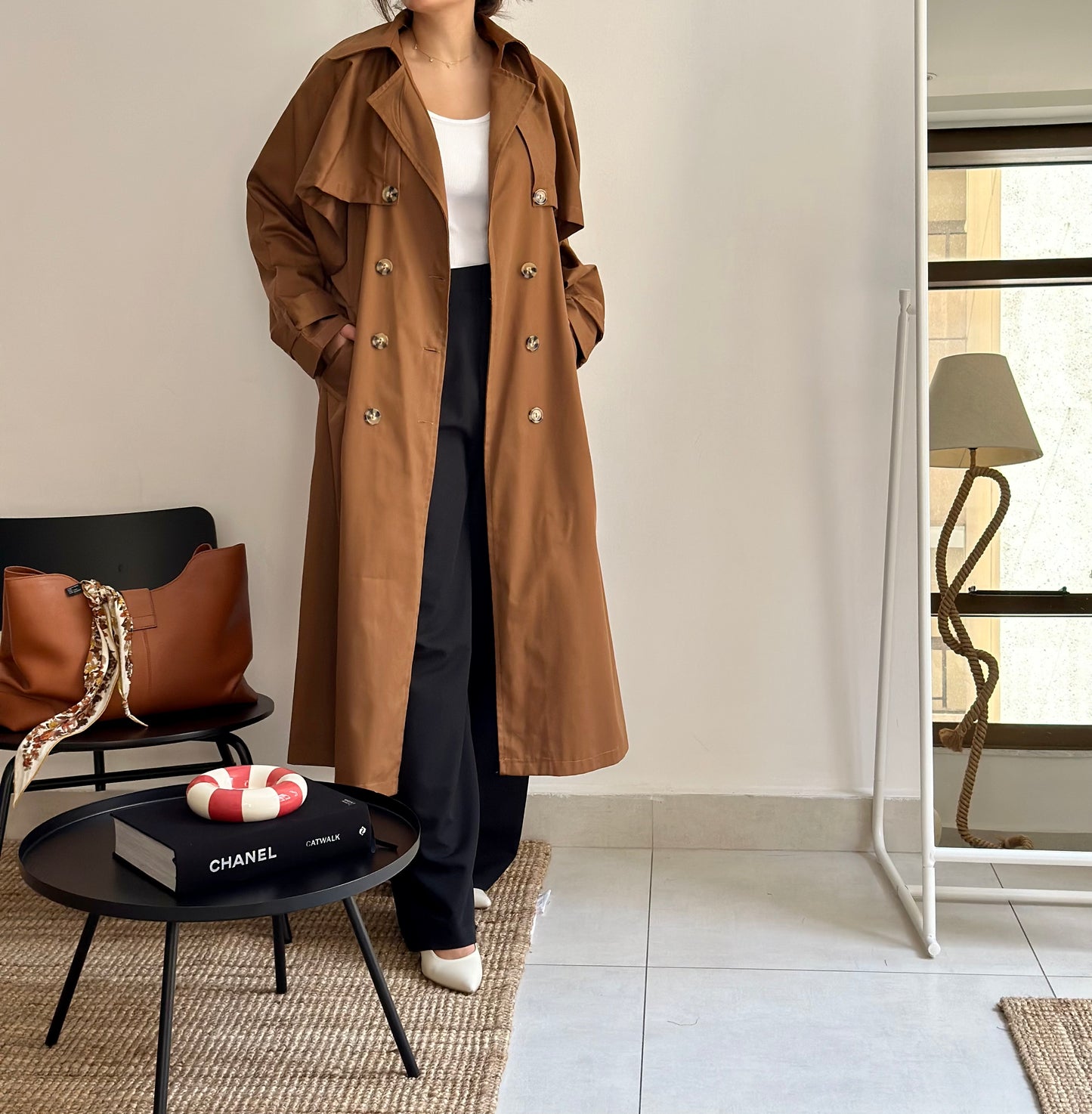 Amber Trench Coat