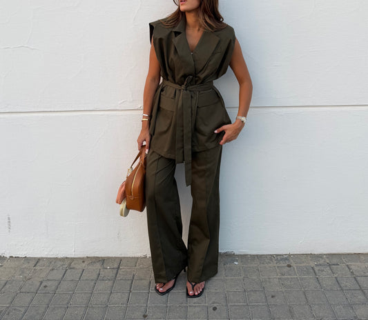 Olive Muse Set | طقم ميوز زيتي