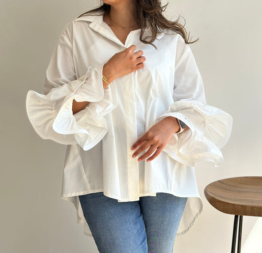 Ruffles Shirt | قميص رافلز