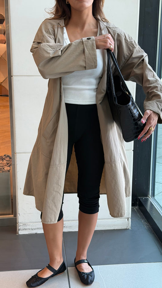 Hooded Trench | ترينش عملي بكبوس