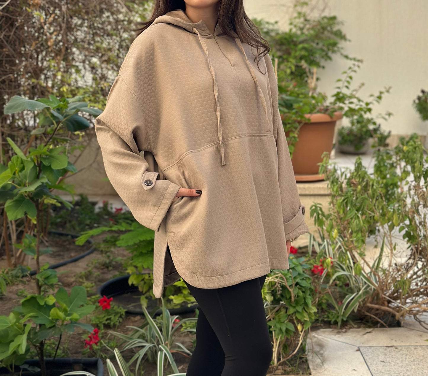 Sporty Biege Top توب بيج رياضي