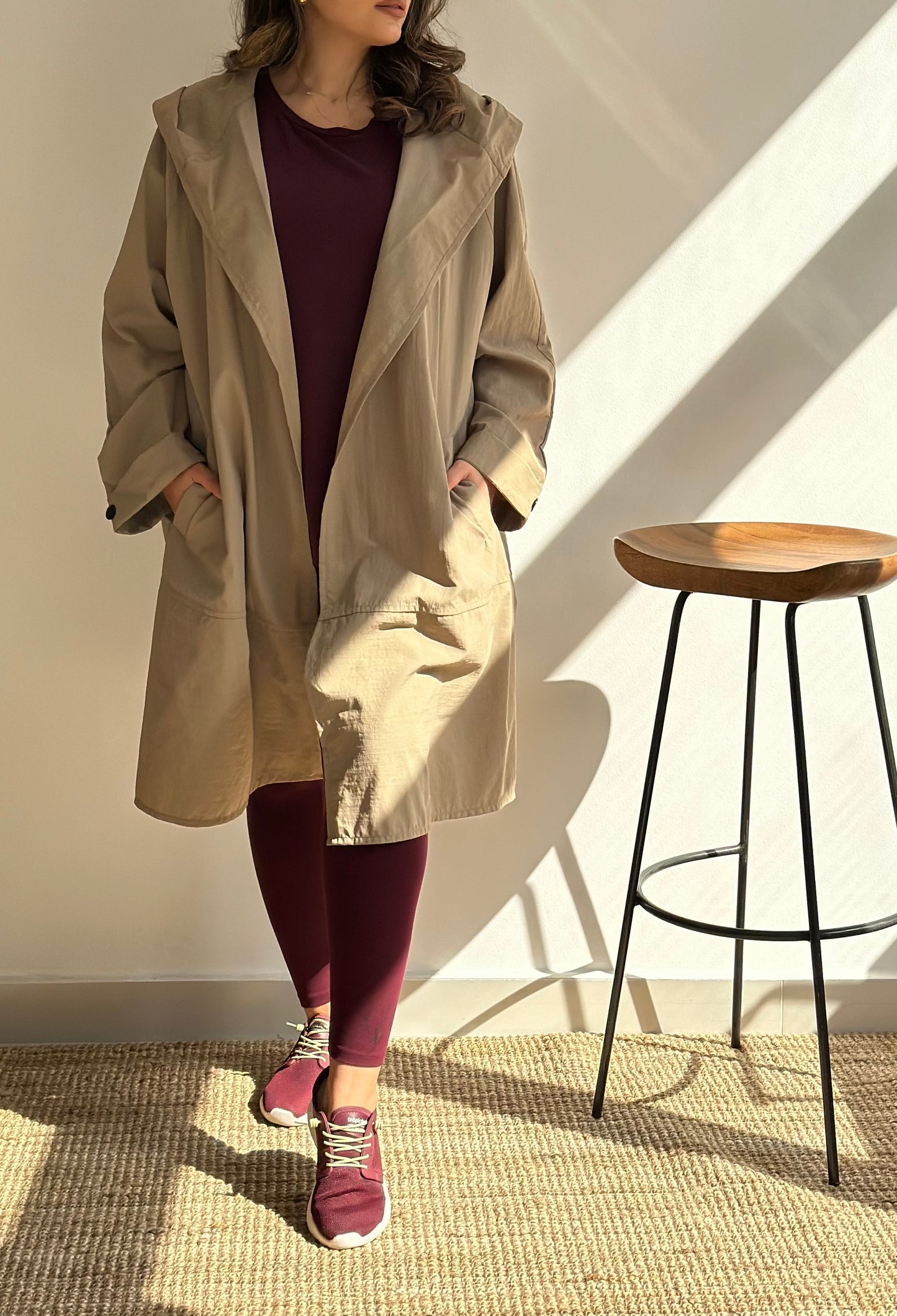 Hooded Trench | ترينش عملي بكبوس