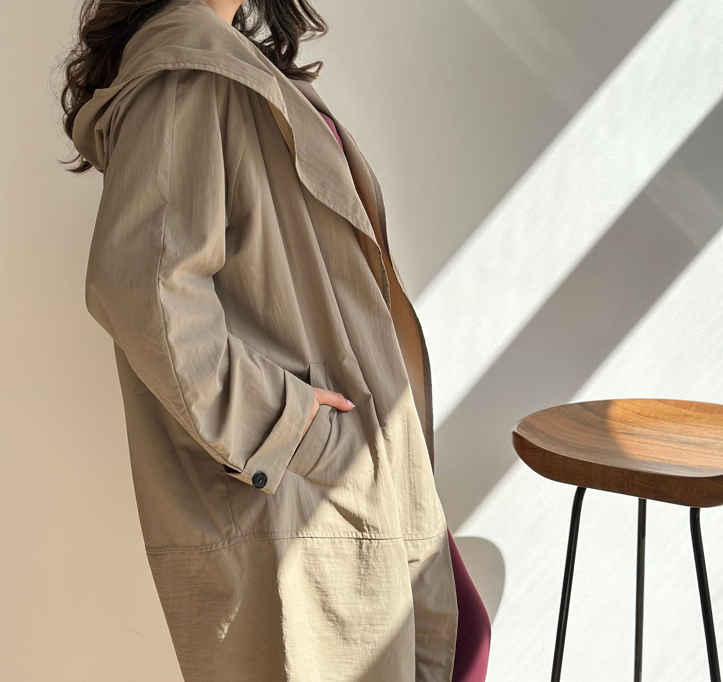 Hooded Trench | ترينش عملي بكبوس