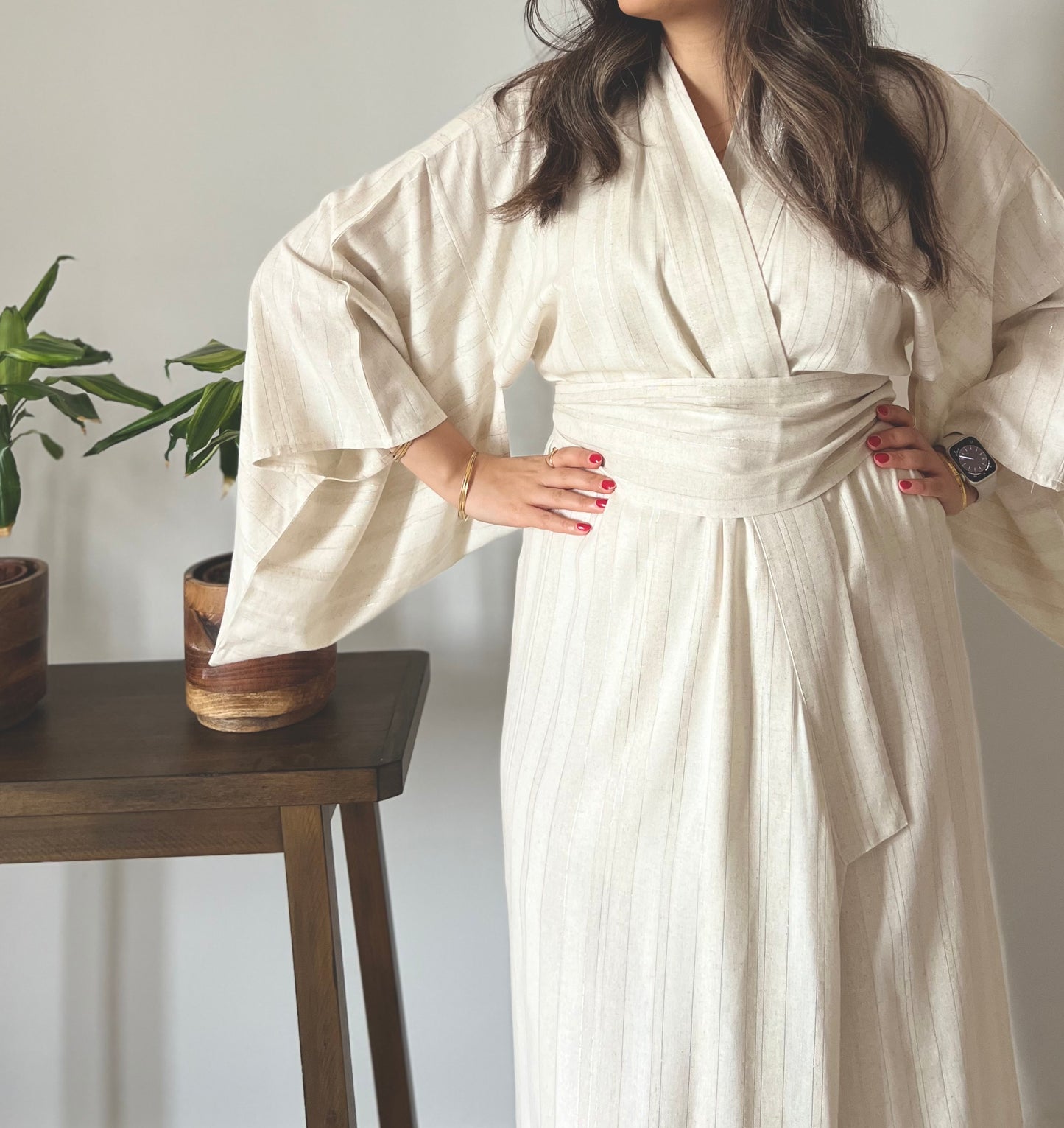 Linen Kimono كيمونو لينن