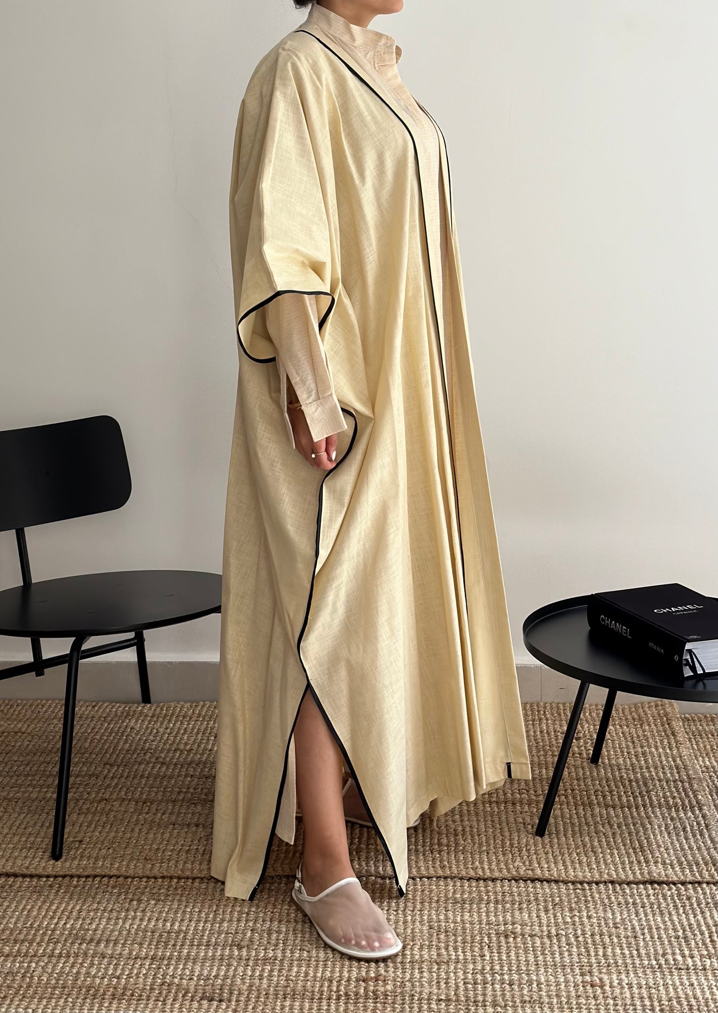 Linen dishdasha set