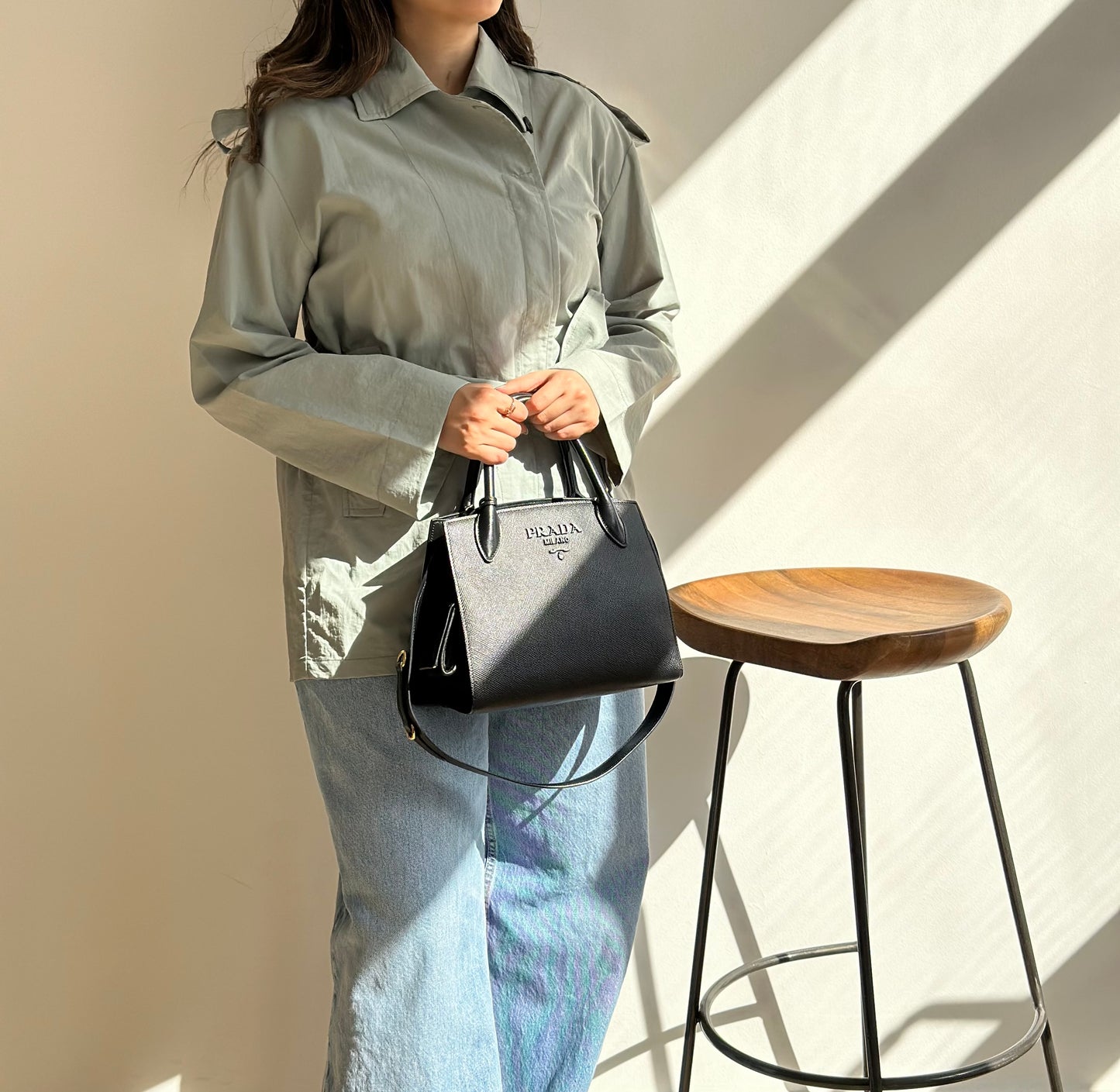 Minted Short Trench| ترينش قصير