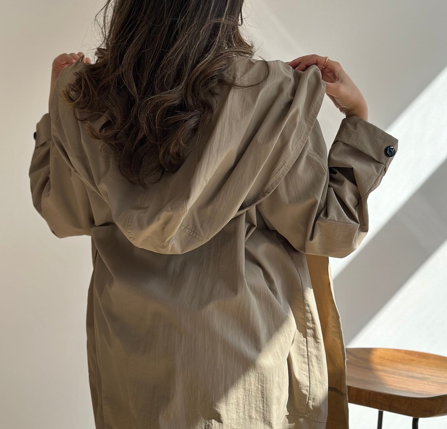 Hooded Trench | ترينش عملي بكبوس