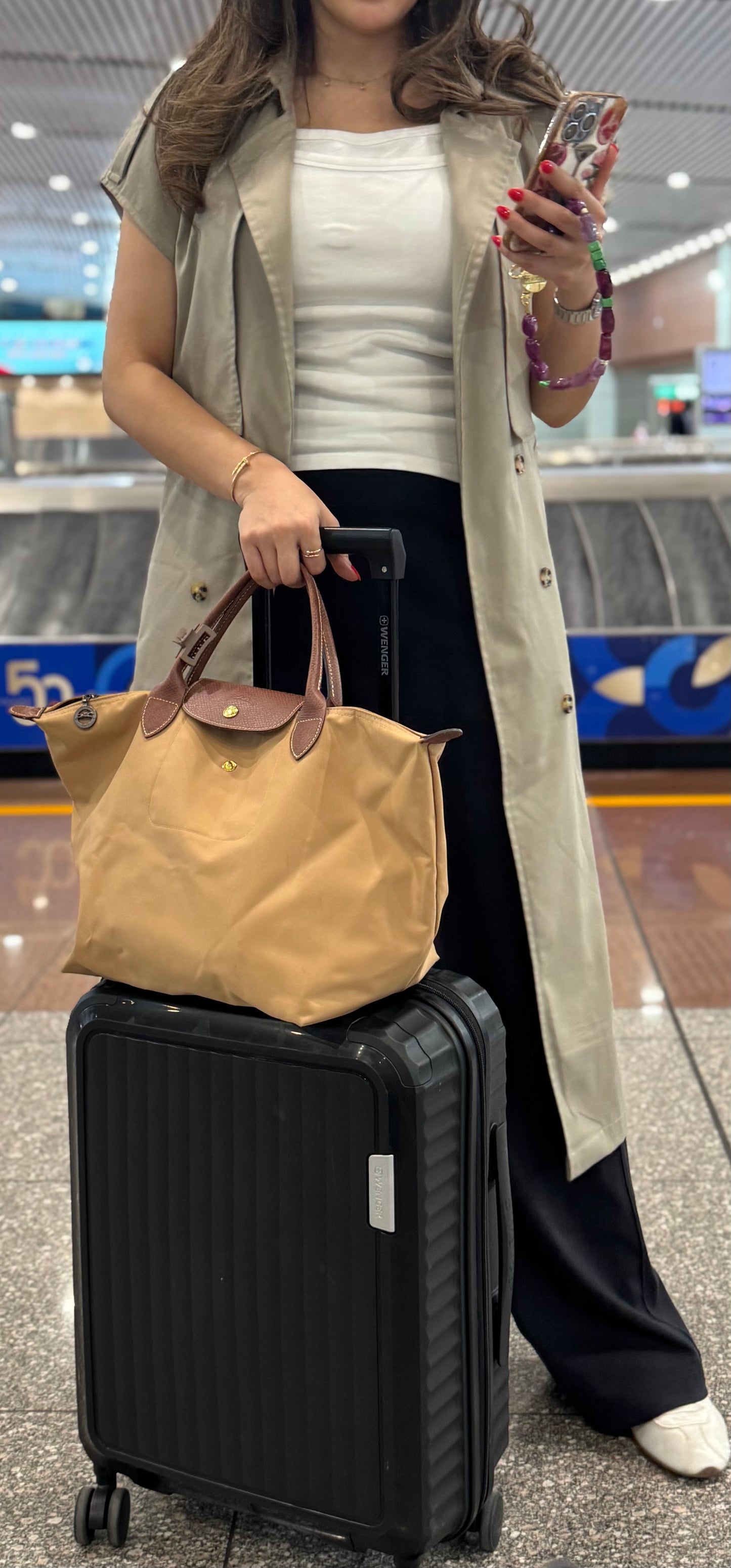 Khaki Travel Trench | ترينش جبانيز