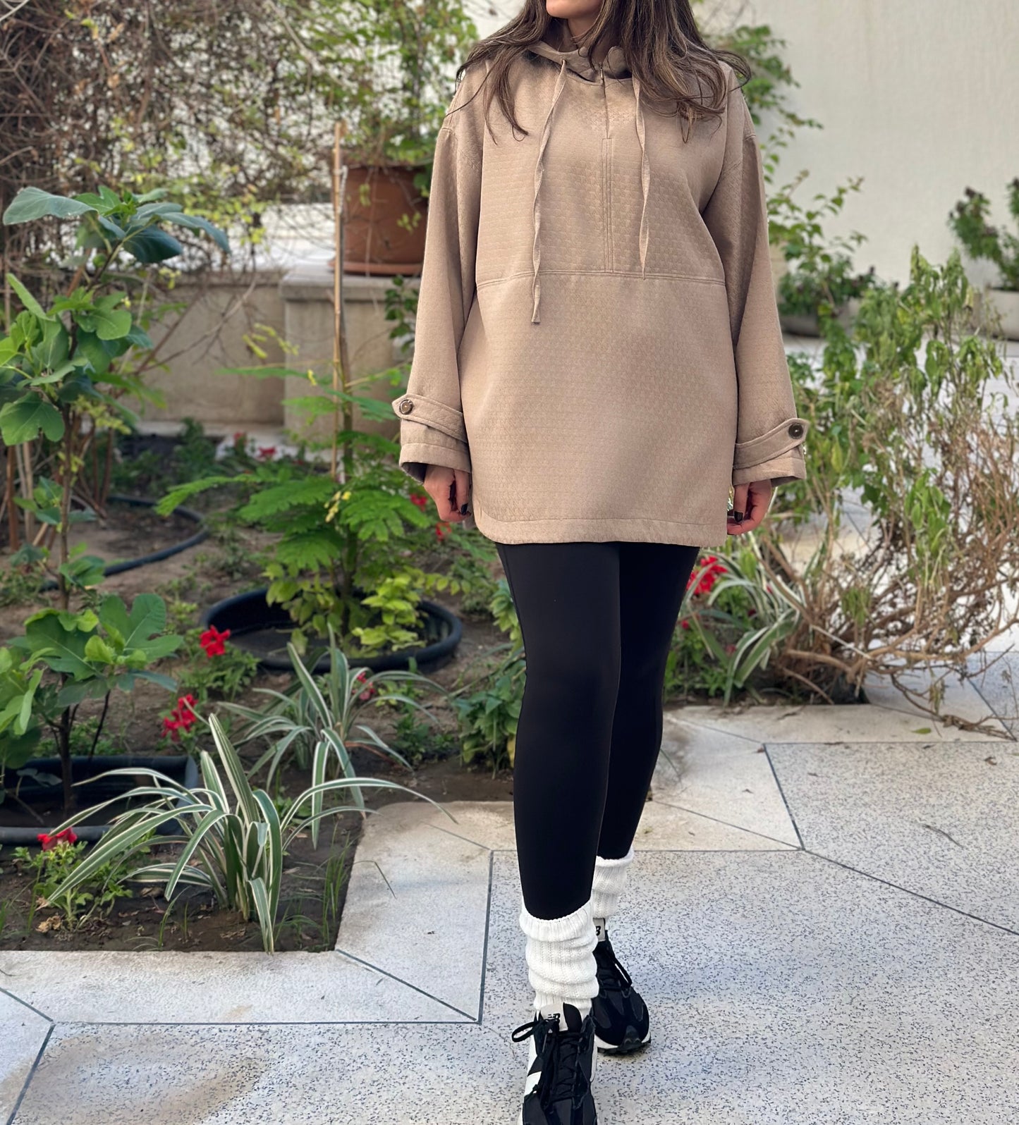 Sporty Biege Top توب بيج رياضي