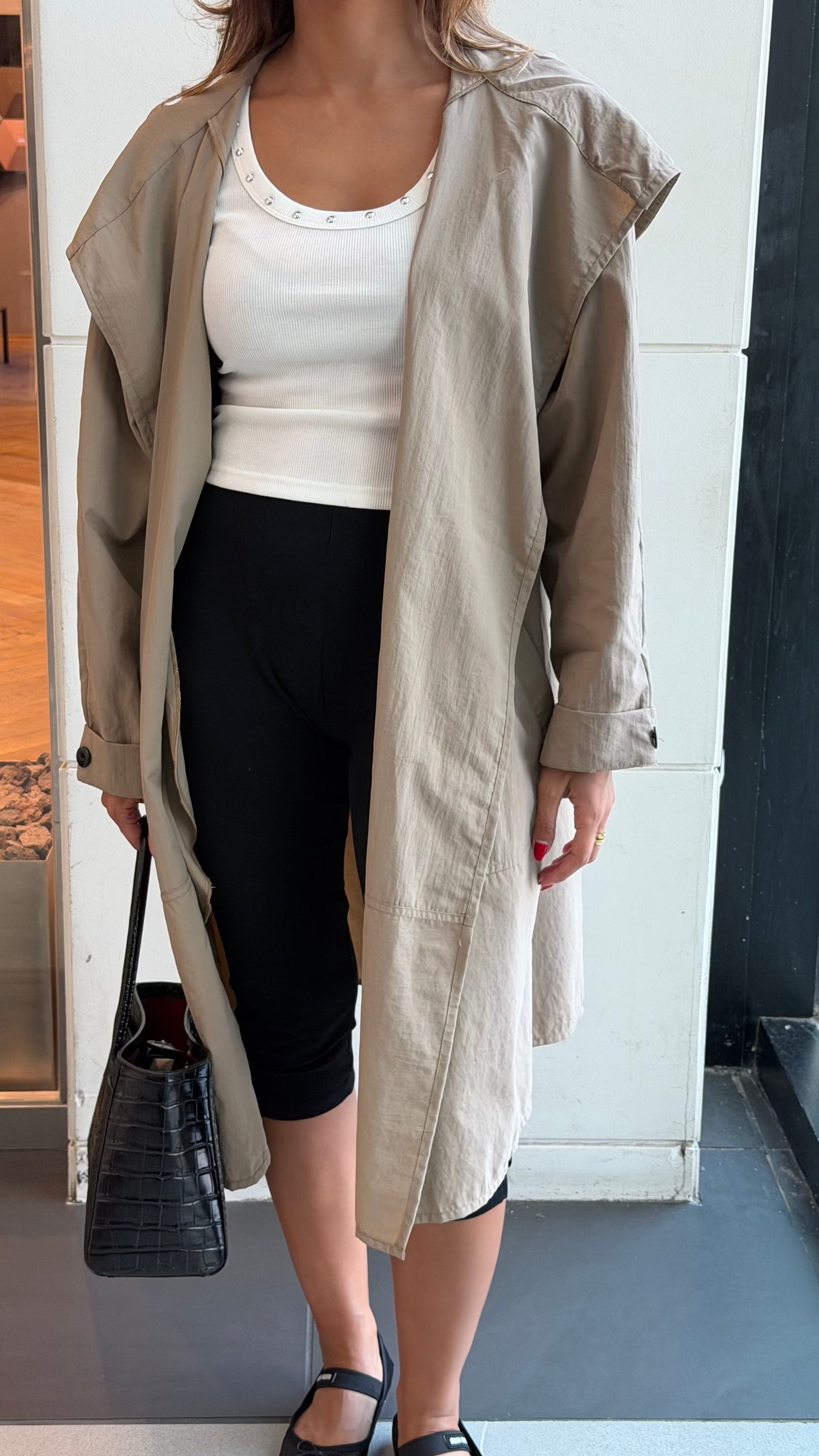 Hooded Trench | ترينش عملي بكبوس
