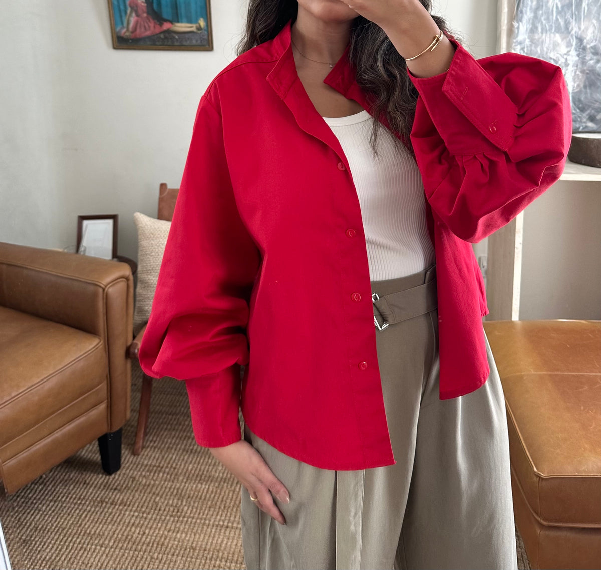 The Red Top | قميص احمر