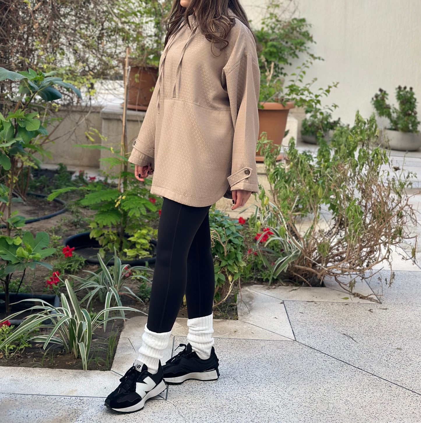 Sporty Biege Top توب بيج رياضي