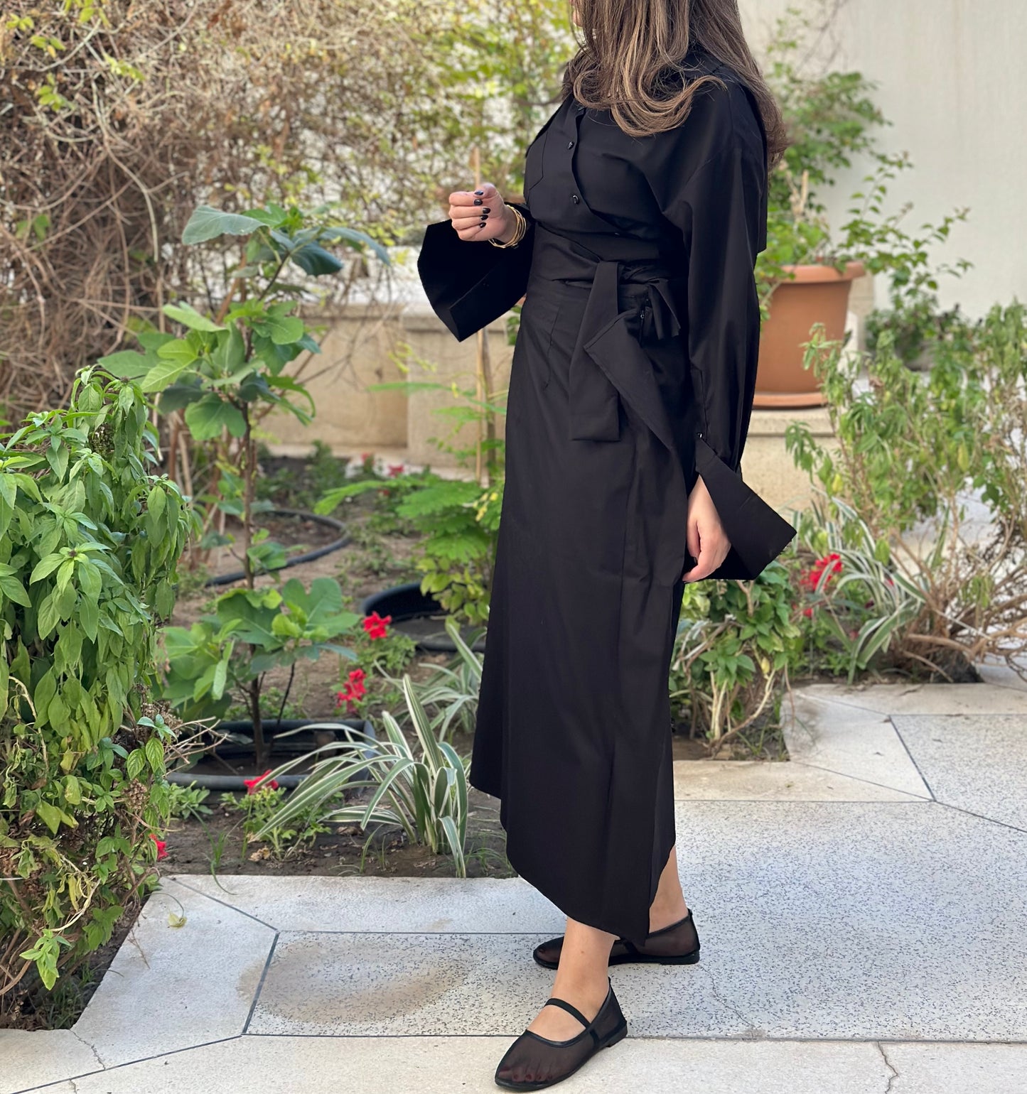 Cotton Black Set طقم قطن اسود