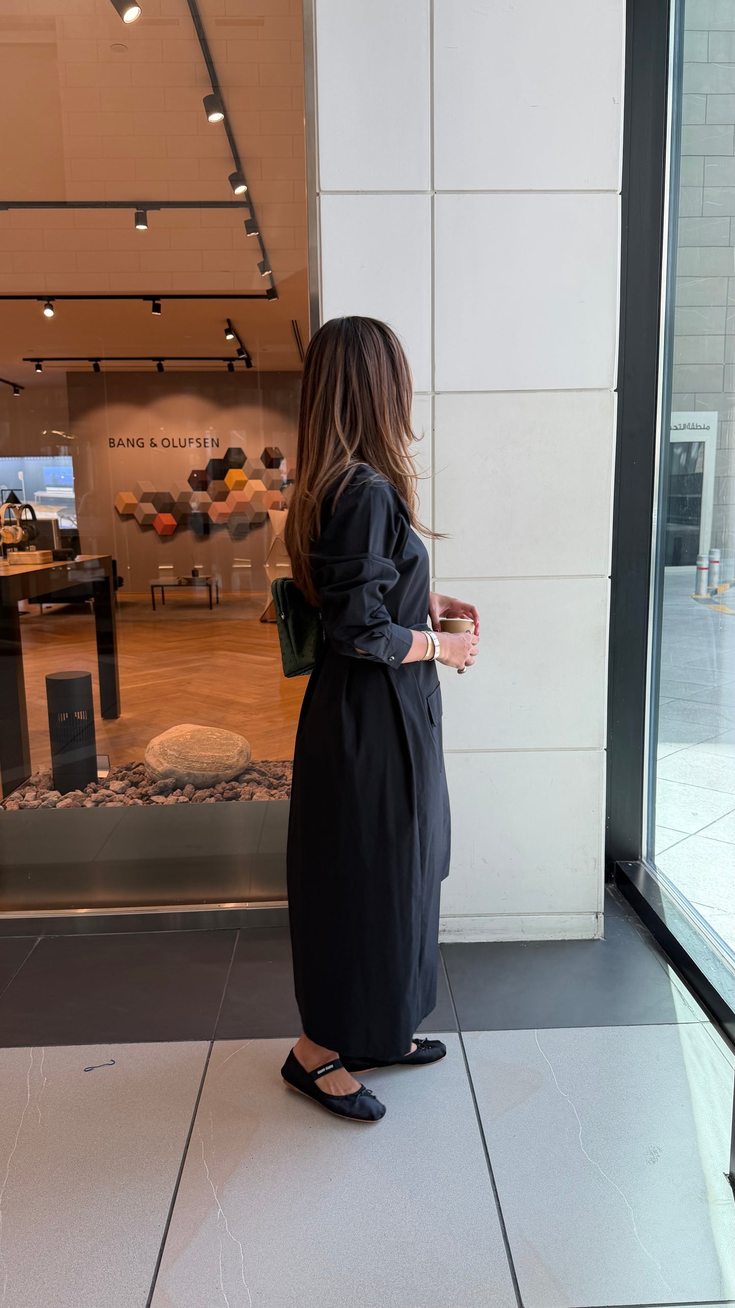 Minimal Black Dress| فستان اسود قطن