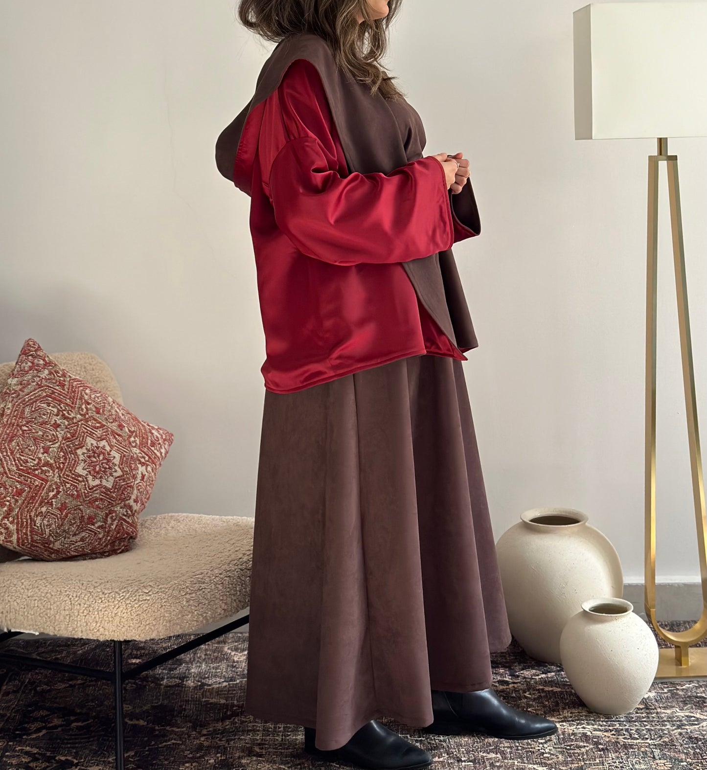 suede damask set