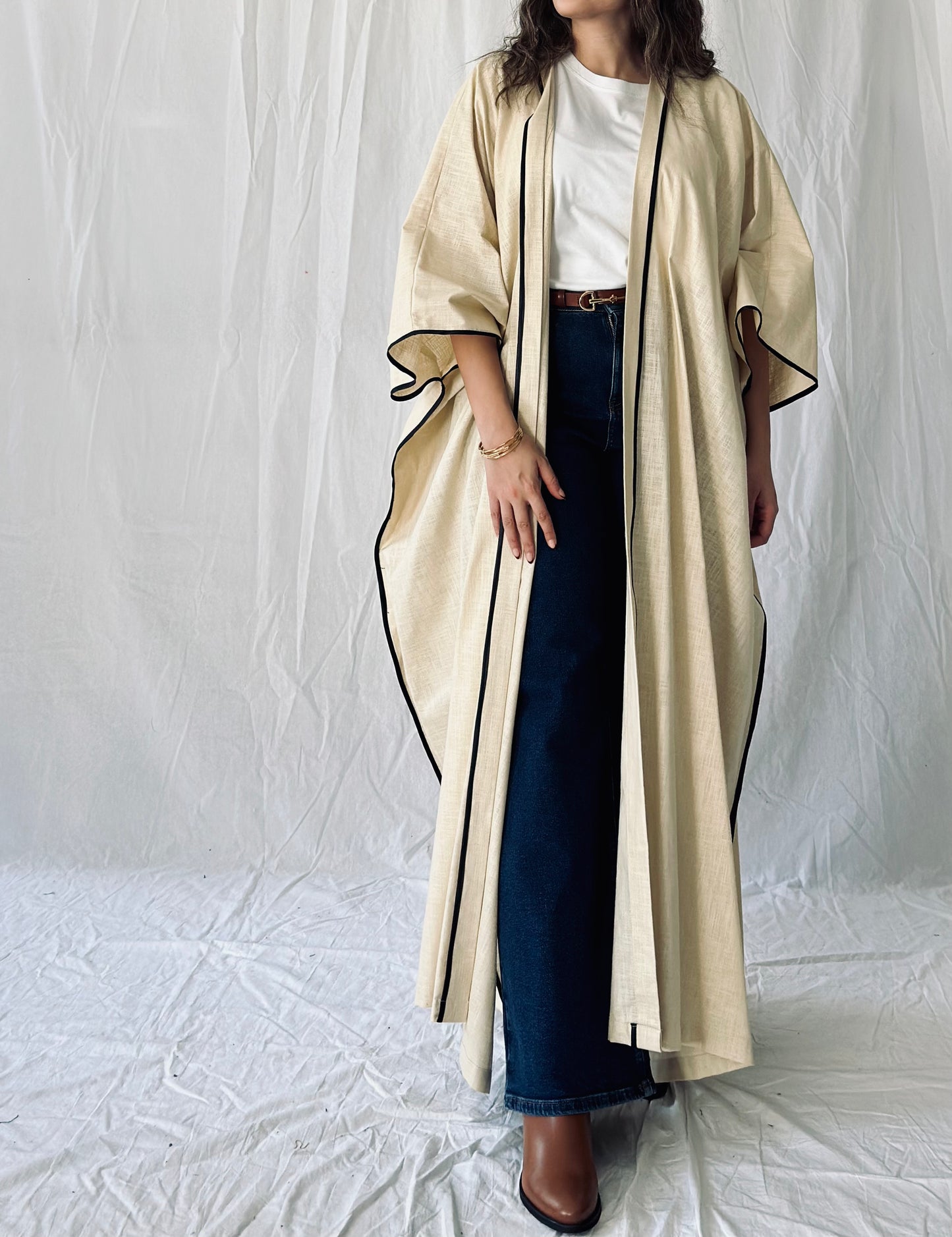 Linen Bisht