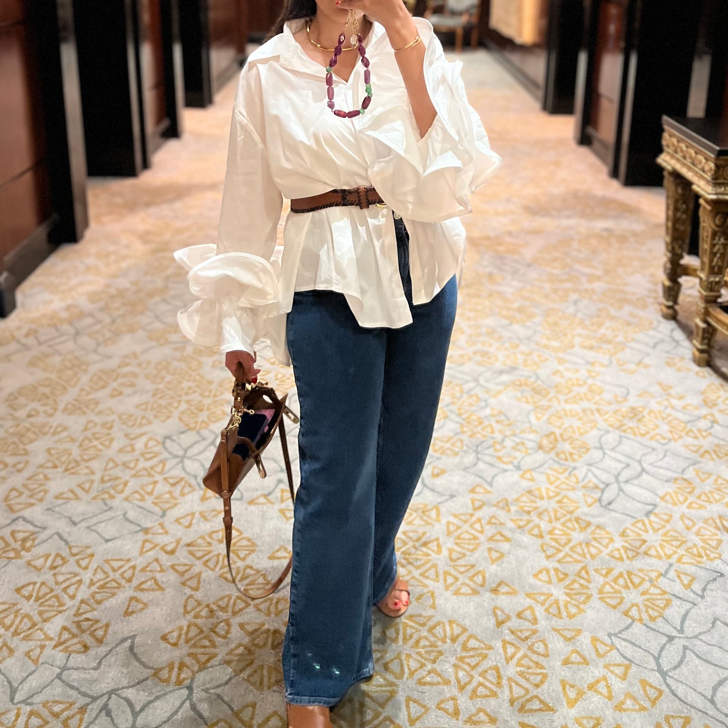 Ruffles Shirt | قميص رافلز