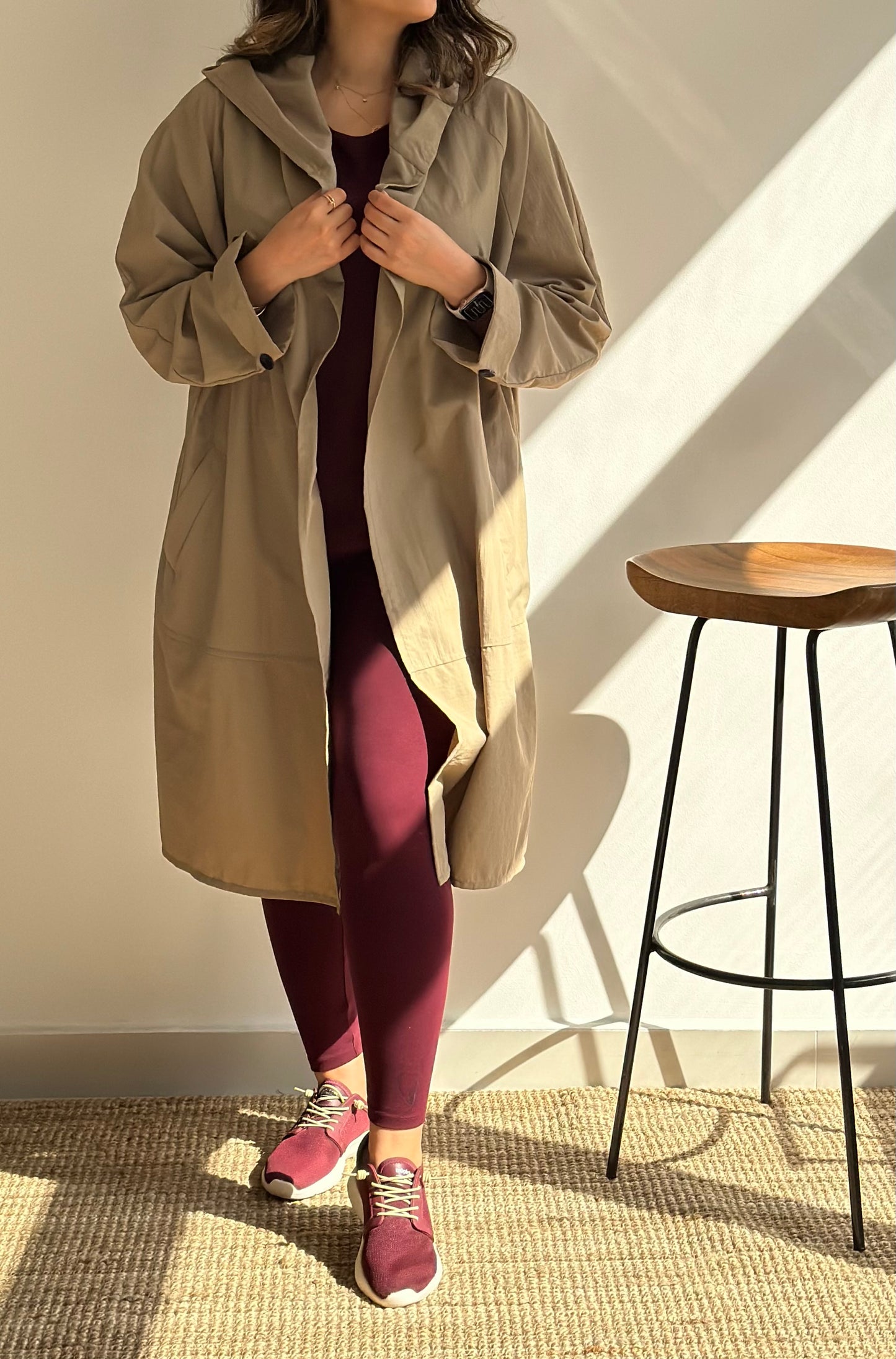 Hooded Trench | ترينش عملي بكبوس