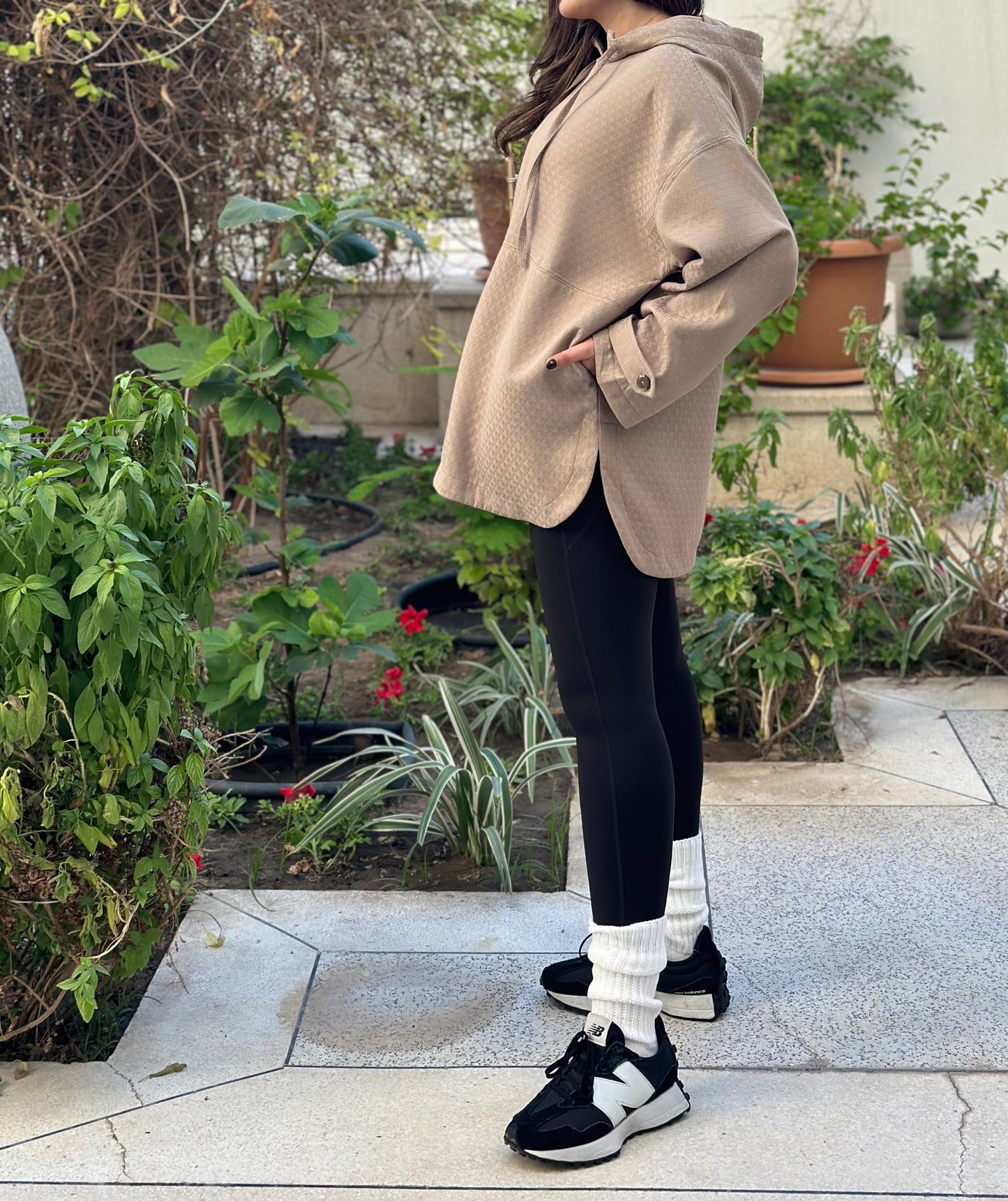 Sporty Biege Top توب بيج رياضي